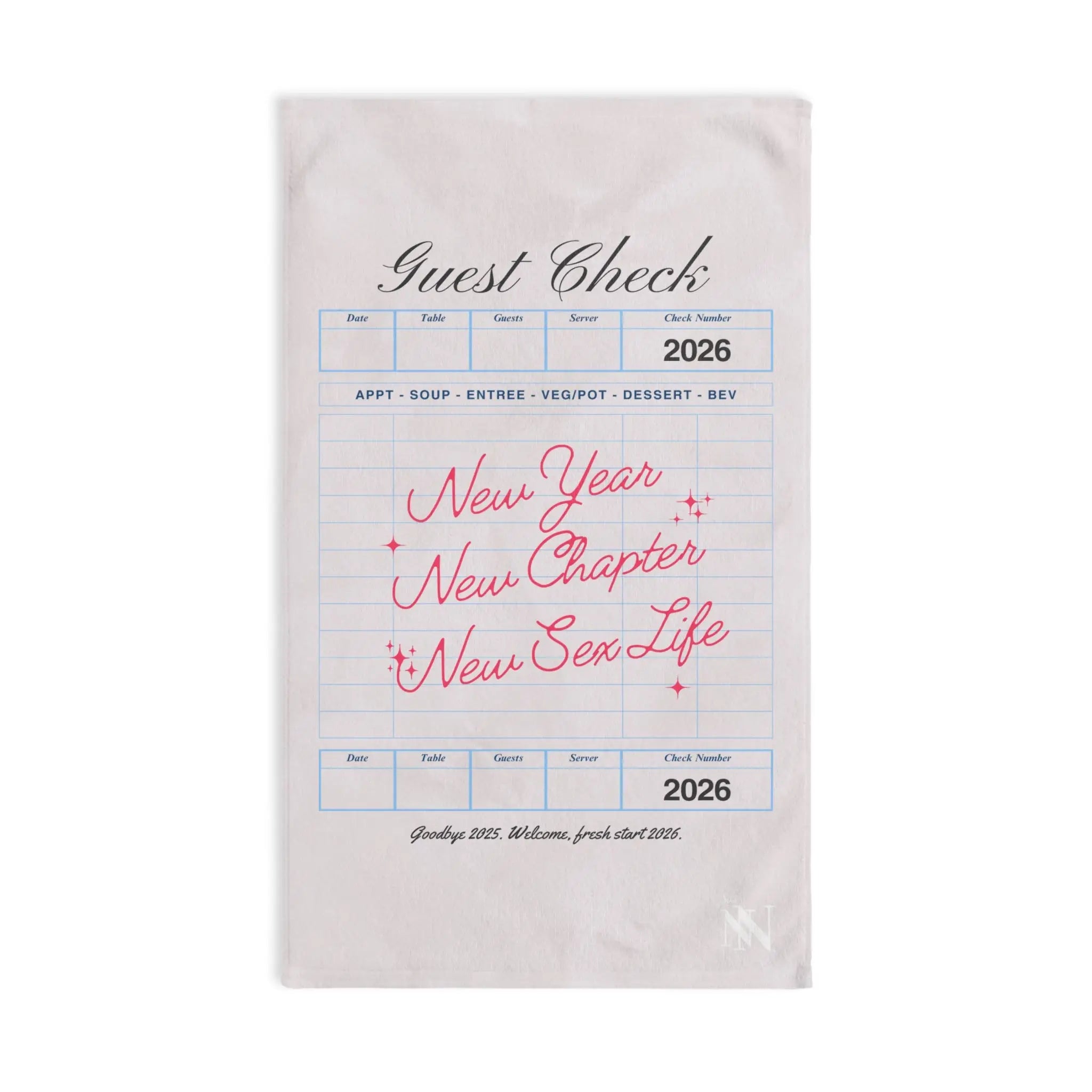 New Year New Sex Life | Mix & Match Original Fun-Flirty Lovers’ Towels