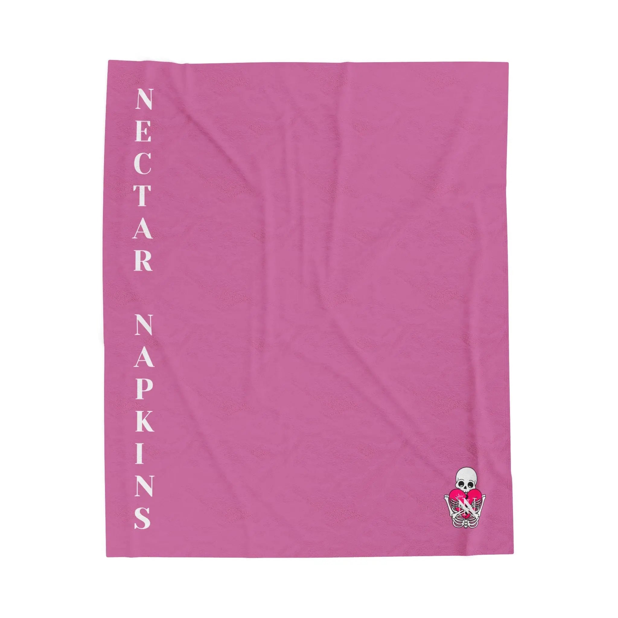 Nectar Napkins Brand Soft Pink | Nectar Napkins Fun-Flirty Lovers’ Blankets
