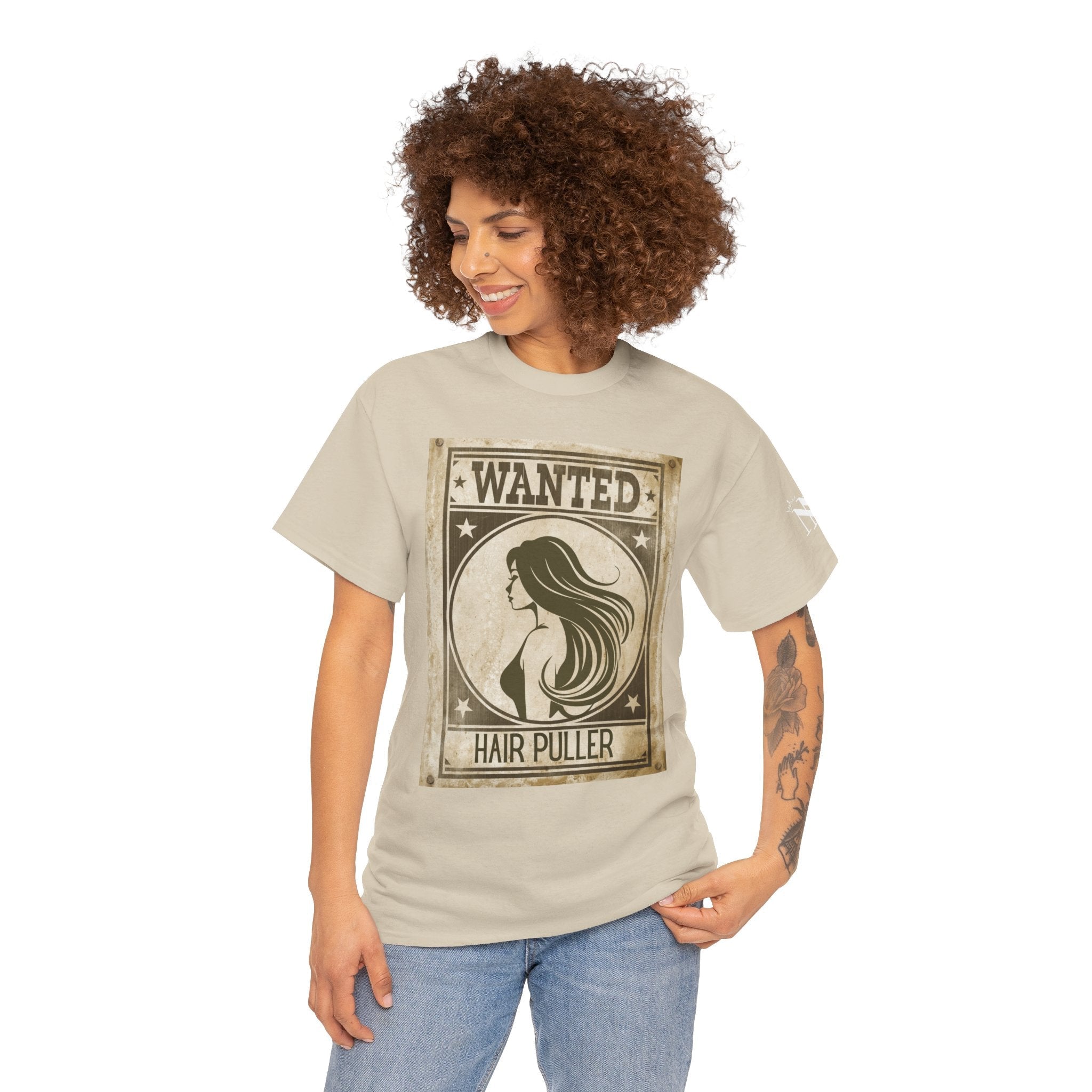 Hair Puller Wanted | Mix & Match 100% Cotton Unisex Fun-Flirty Lovers’ Tees