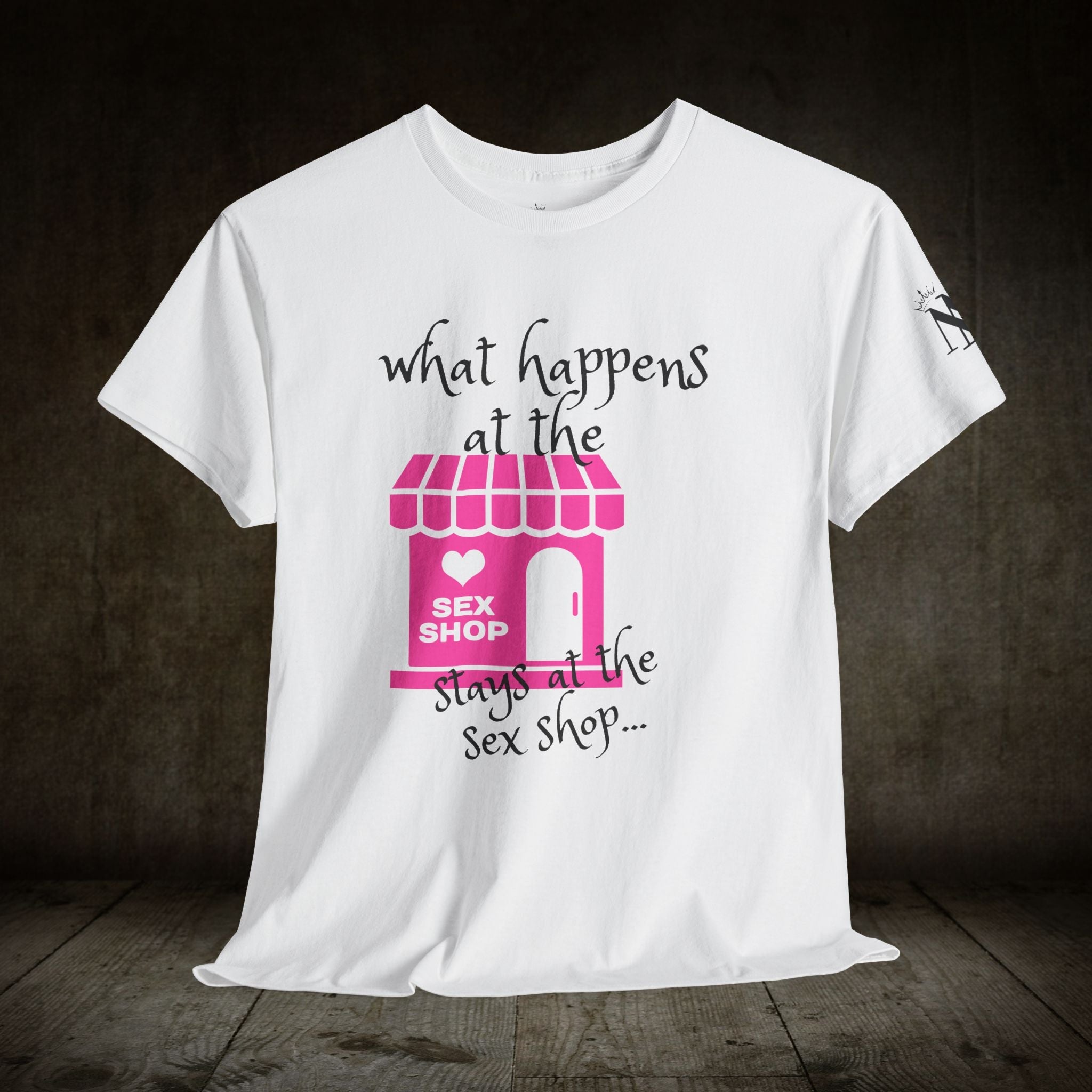 Sex Shop | Mix & Match 100% Cotton Unisex Fun-Flirty Lovers’ Tees