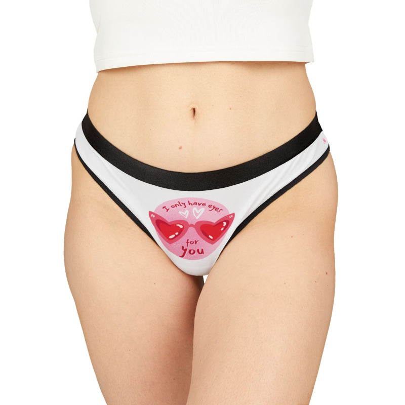 I Only Have Eyes for You | Mix & Match Women’s Fun-Flirty Lovers’ Thongs