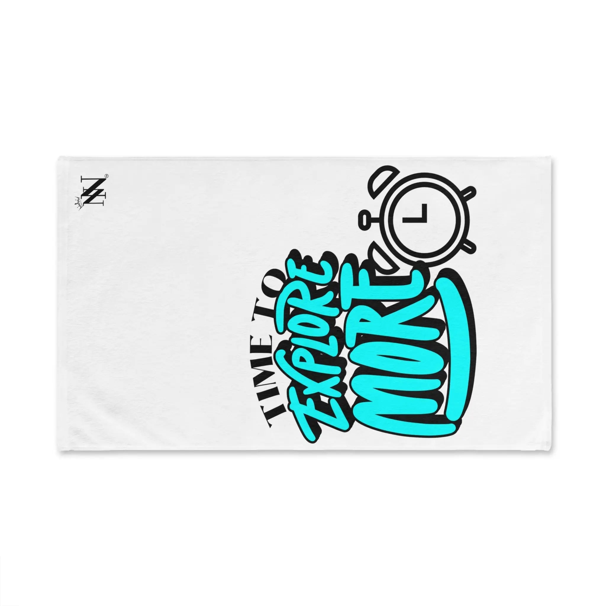 Time To Explore Clock More | Mix & Match Classic Fun-Flirty Lovers’ Towels
