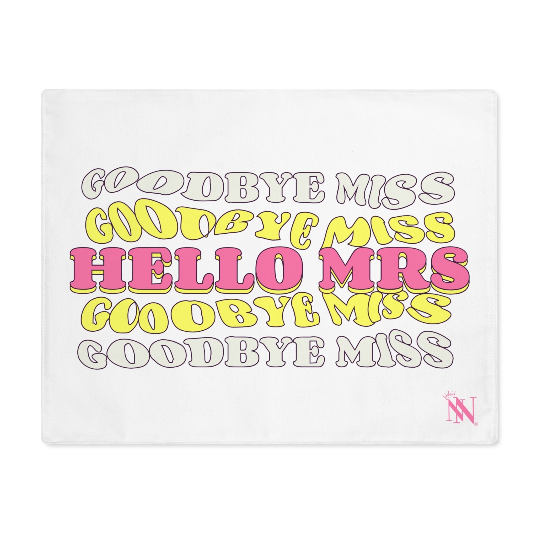 Goodbye Miss Hello Mrs | Mix & Match Playful Fun-Flirty Lovers’ Toy Mats