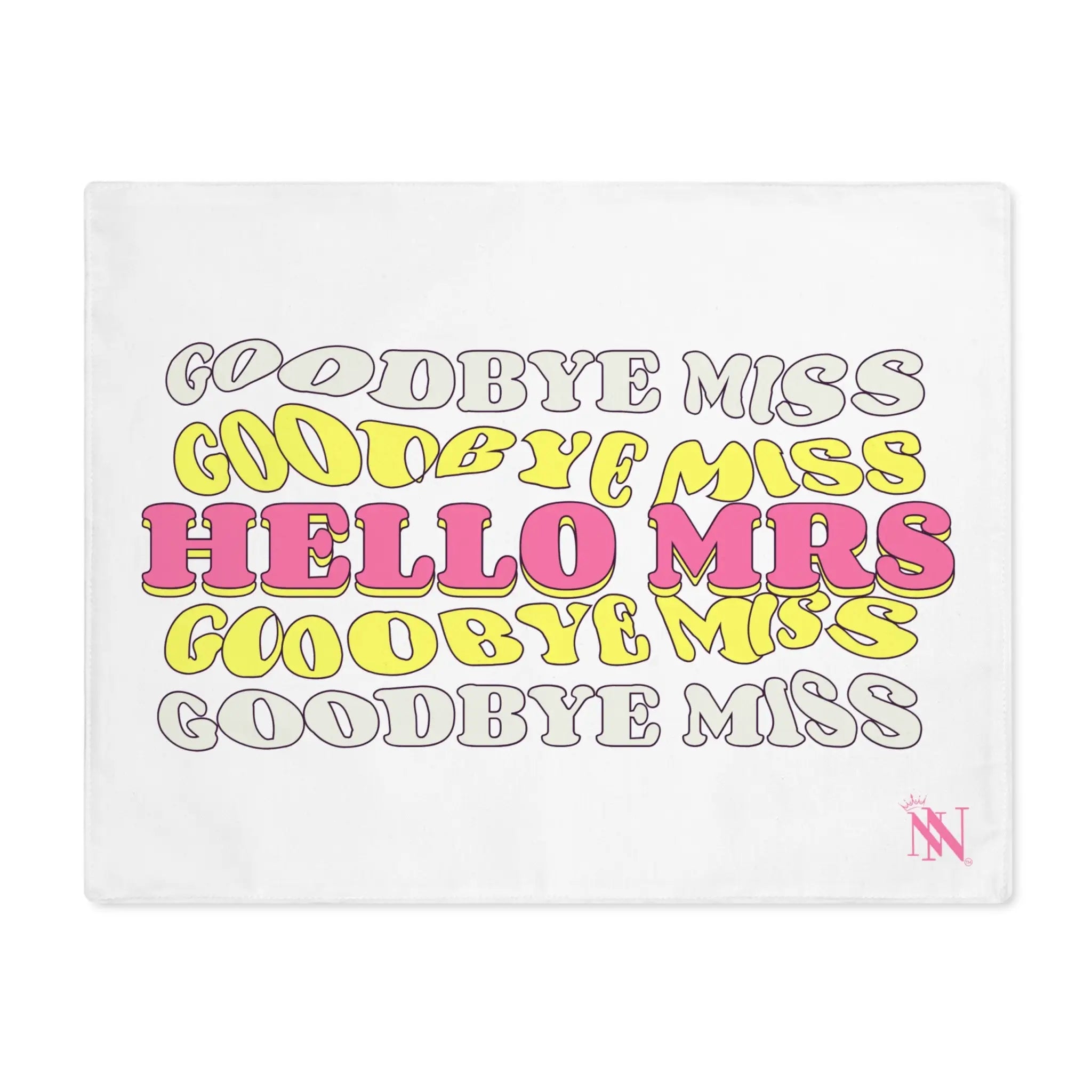 Goodbye Miss Hello Mrs | Mix & Match Playful Fun-Flirty Lovers’ Toy Mats