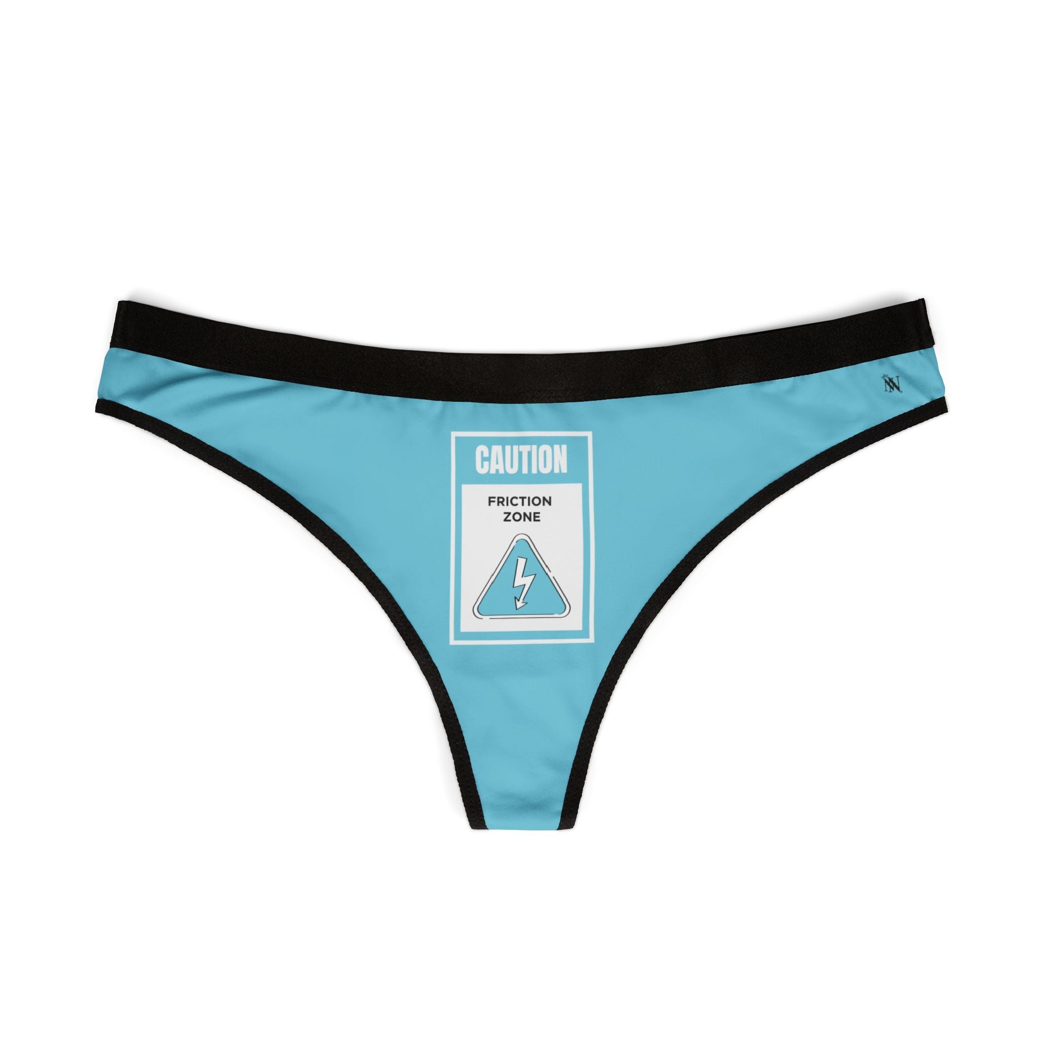Caution Friction Zone Sex Gifts Humor Naughty Women’s Thong