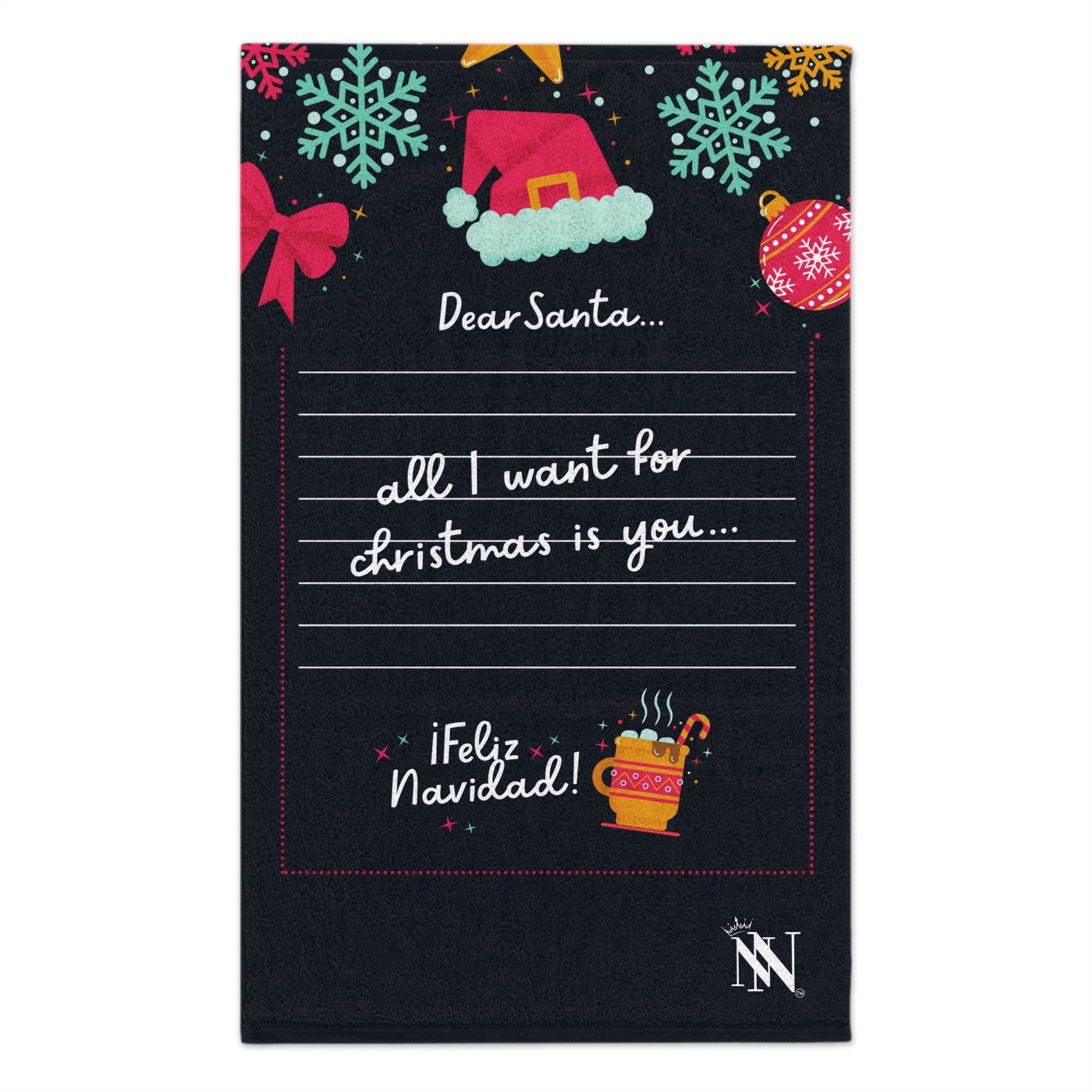 Dear Santa | Mix & Match Soft Fun-Flirty Lovers’ Towels