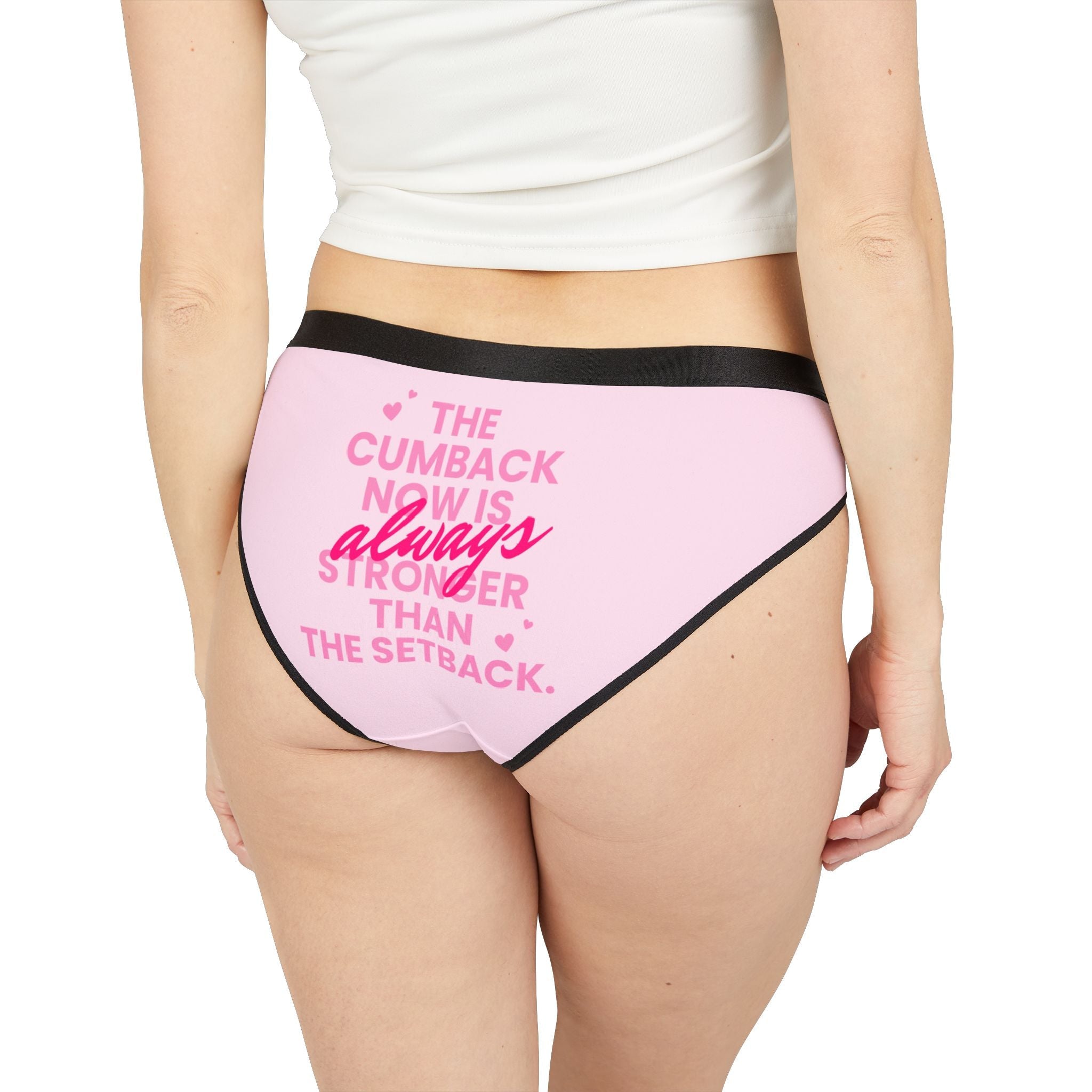 The Cumback Now is Always Stronger Erotic Sex Gifts Women’s Panties