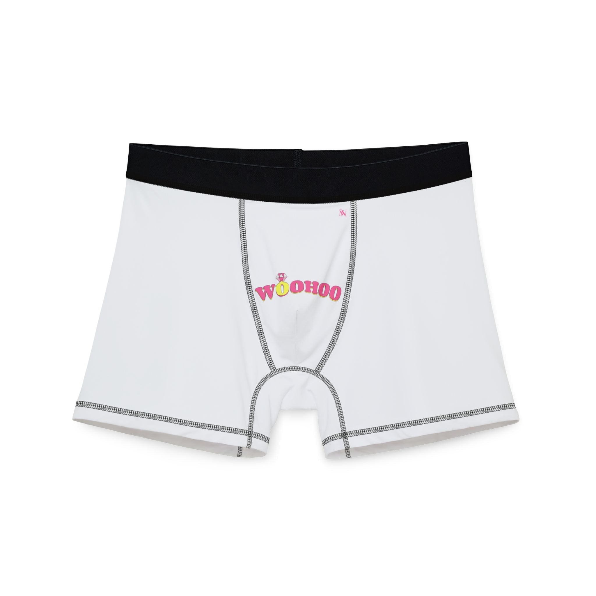 WooHoo Diamond Ring Bride | Mix & Match Men’s Fun-Flirty Lovers’ Boxer Briefs