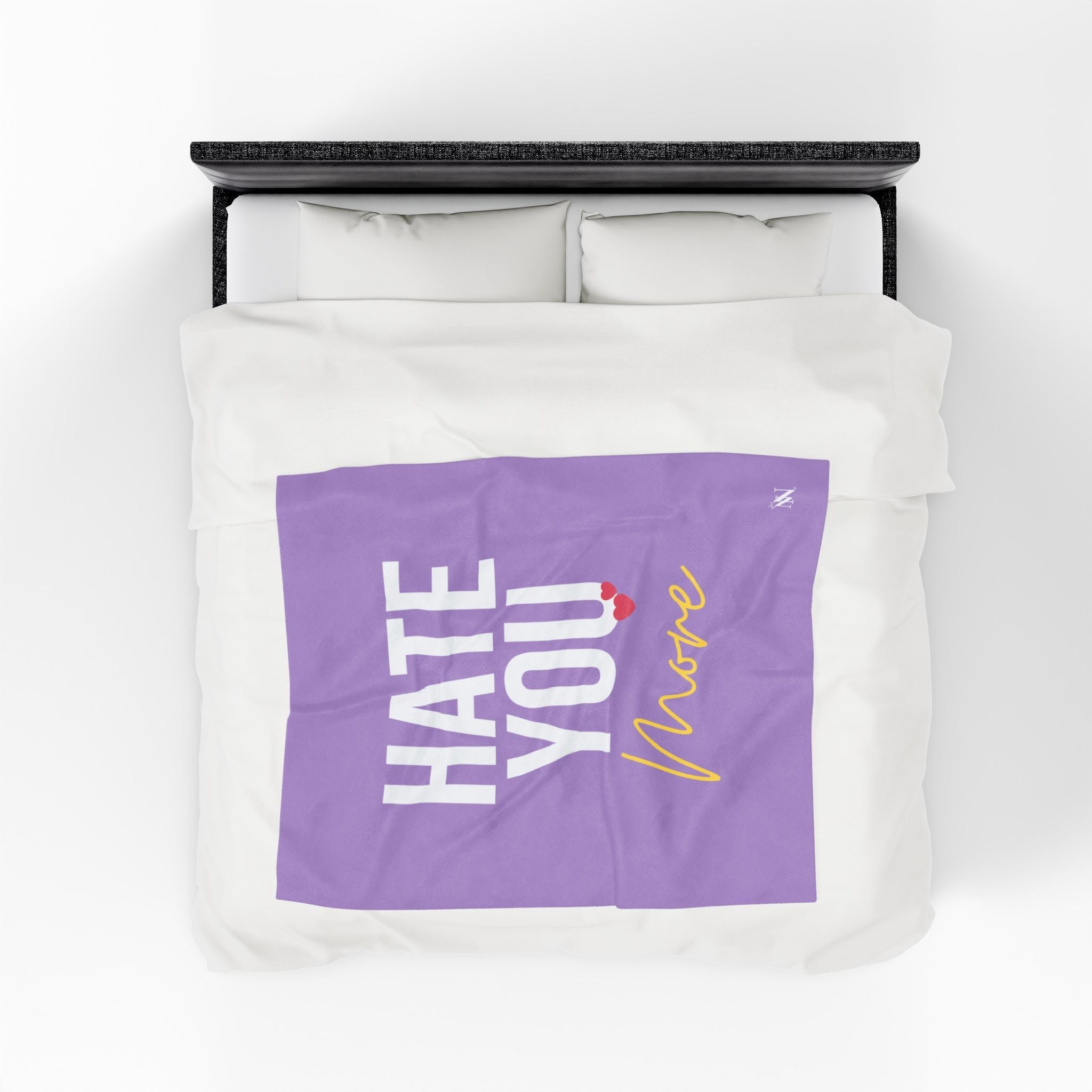 Hate You More | Mix & Match Soft Fun-Flirty Lovers’ Blankets