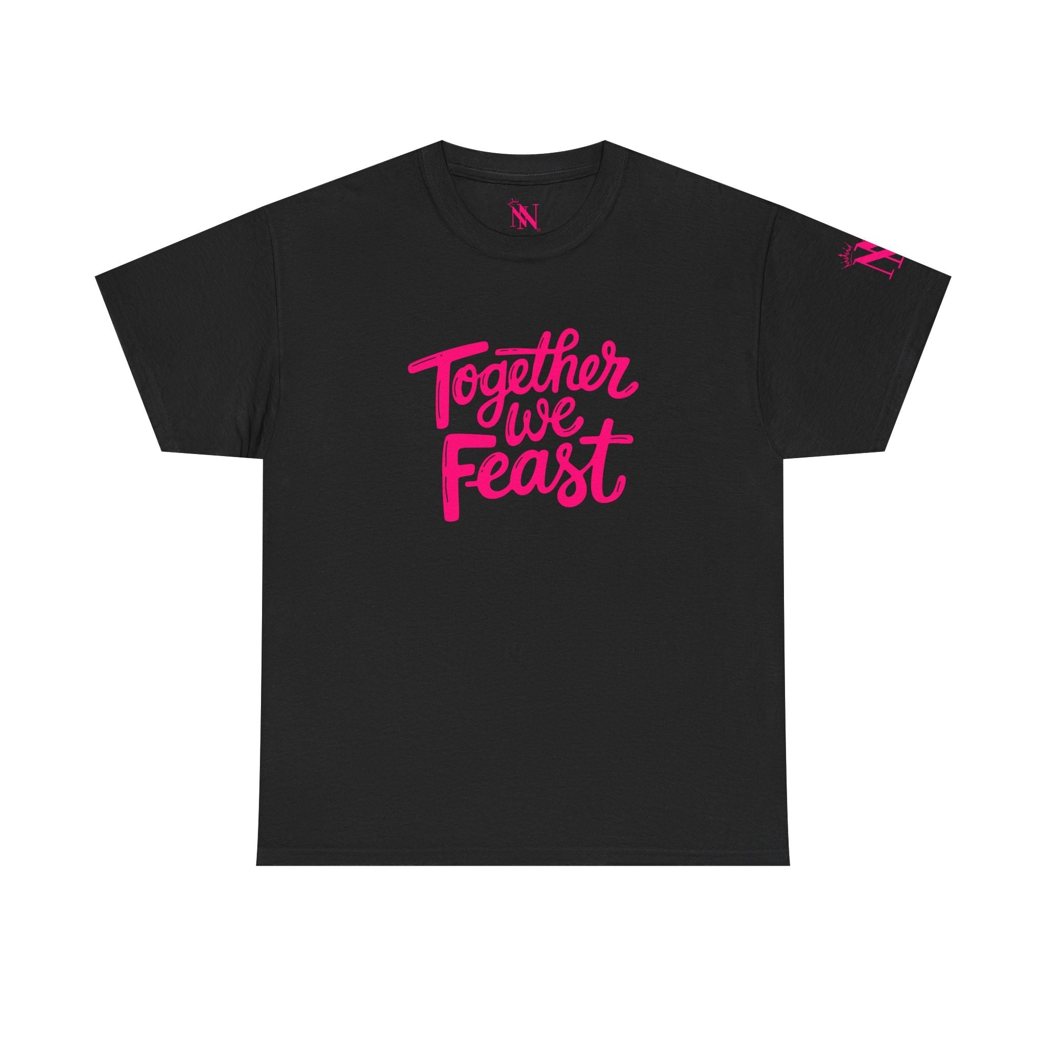 Together We Feast | Mix & Match Cotton Unisex Fun-Flirty Lovers’ T-Shirts