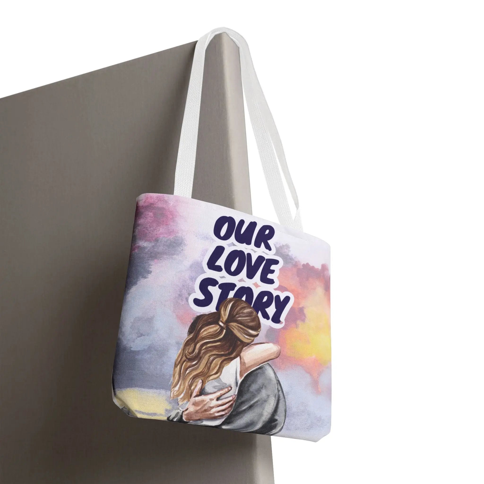 Our Love Story Tote Bag