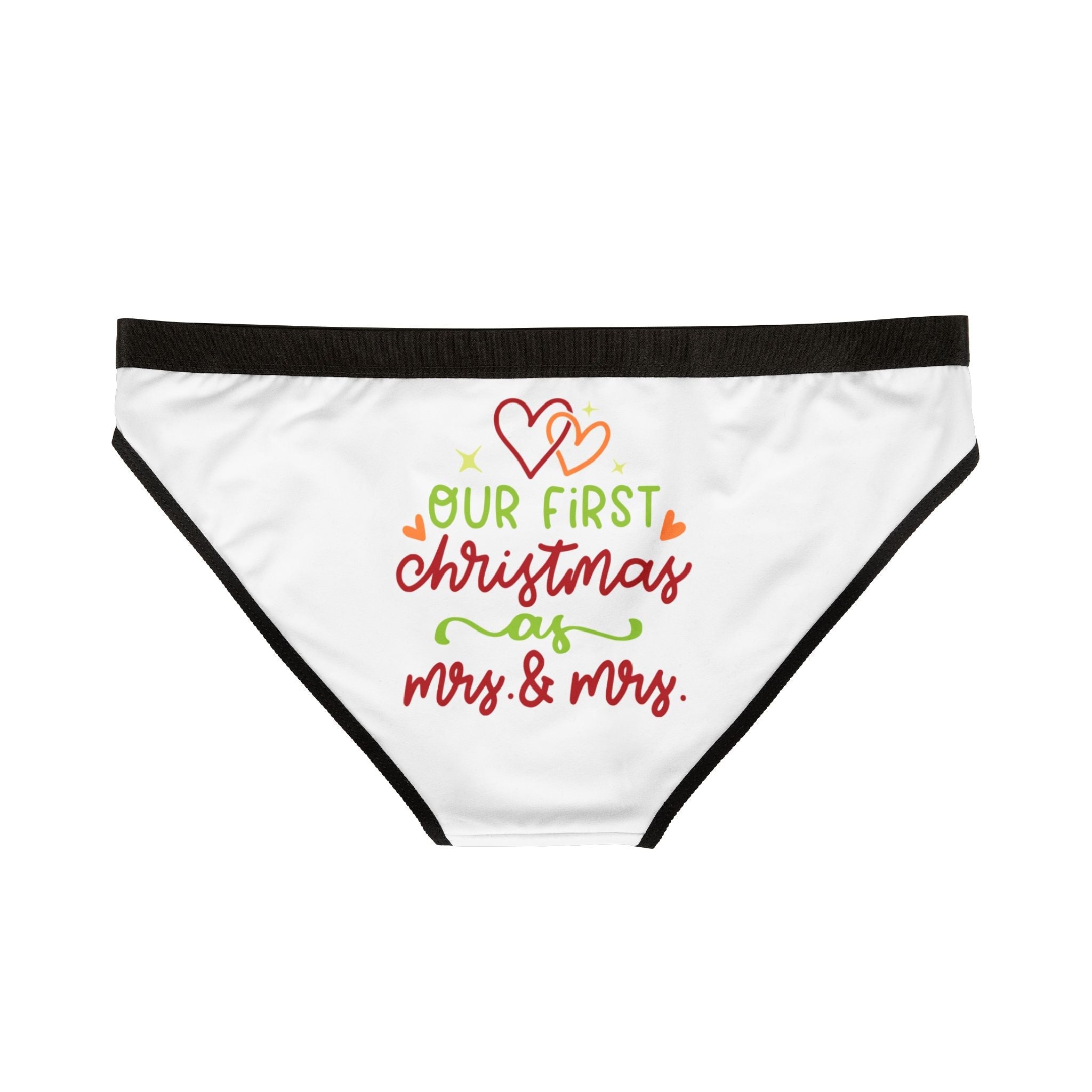 Our First Christmas as Mrs. & Mrs. | Mix & Match Women’s Fun-Flirty Lovers’ Panties