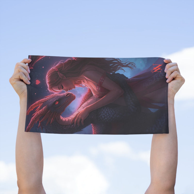 Elf’s Pet Dragon Fantasy | Mix & Match Soft Fun-Flirty Lovers’ Towels