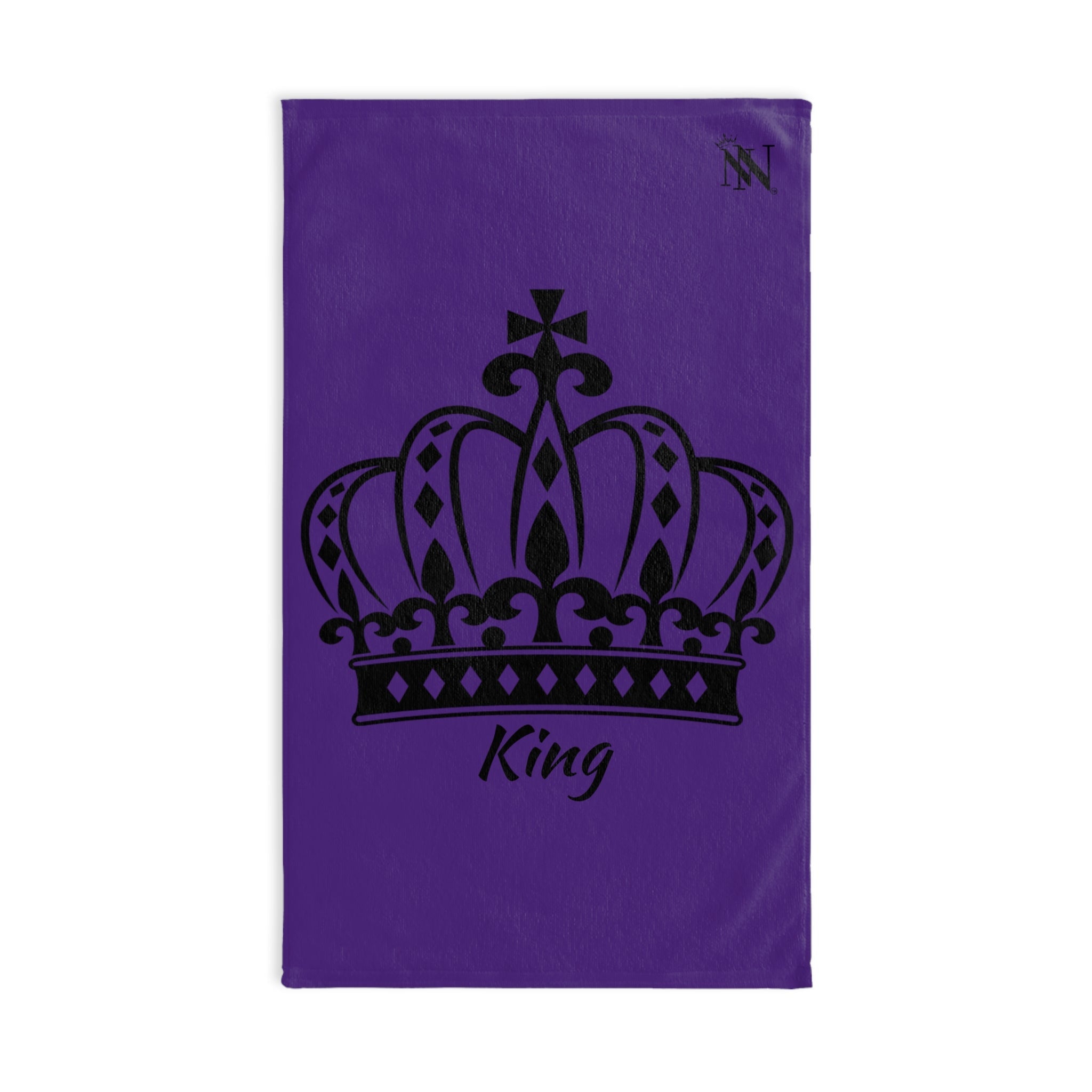 Large Crown King Purple | Mix & Match Classic Fun-Flirty Loversâ Towels