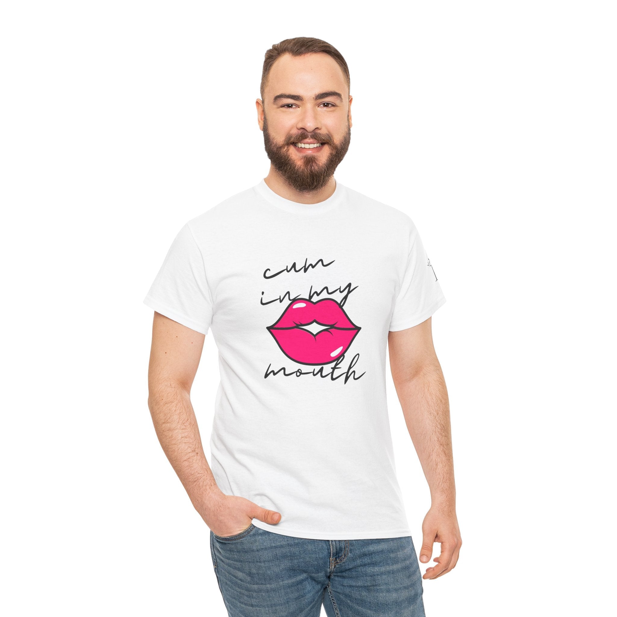 Cum In My Mouth | Mix & Match 100% Cotton Unisex Fun-Flirty Lovers’ Tees