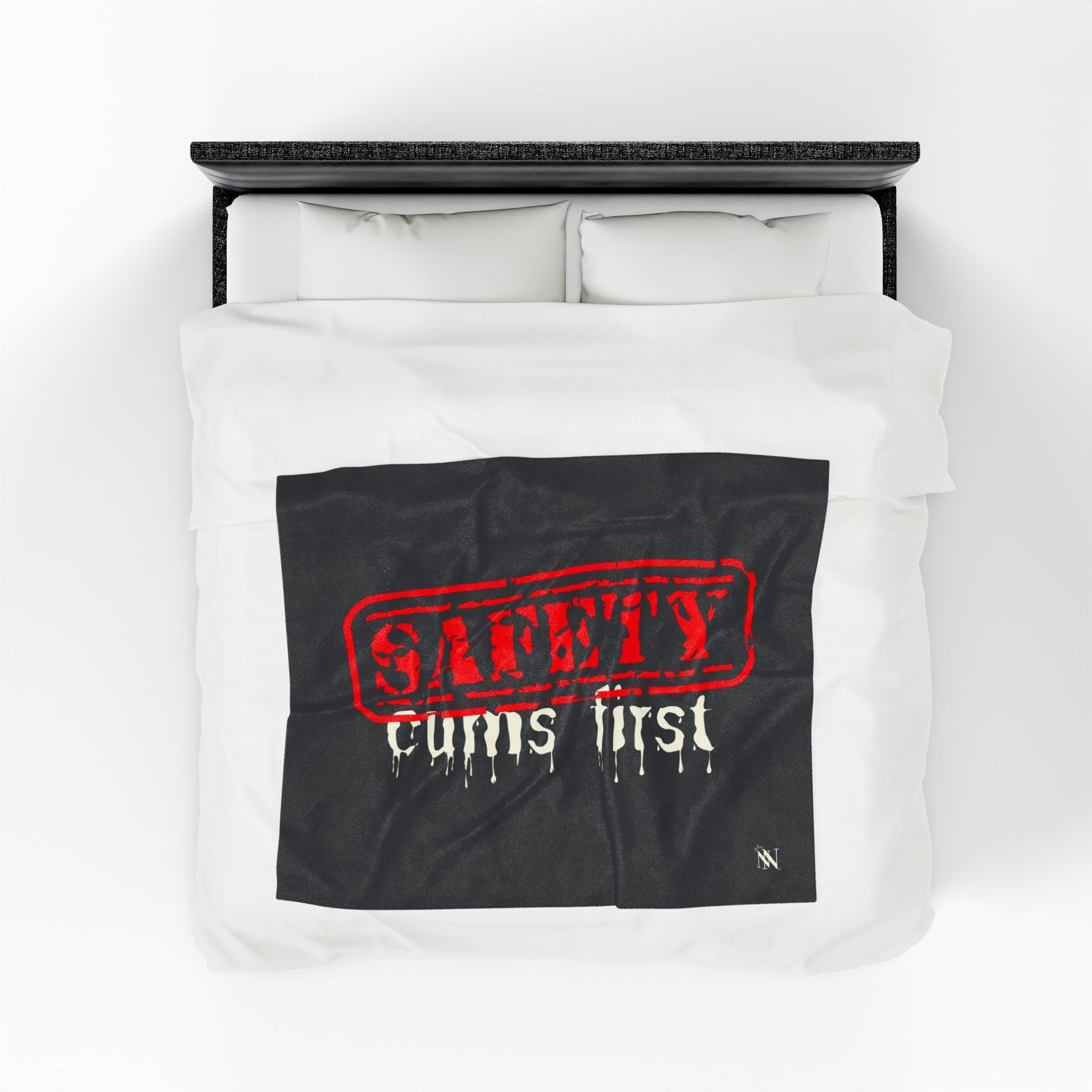 Safety: Cums First | Mix & Match Fun-Flirty Lovers’ Blankets