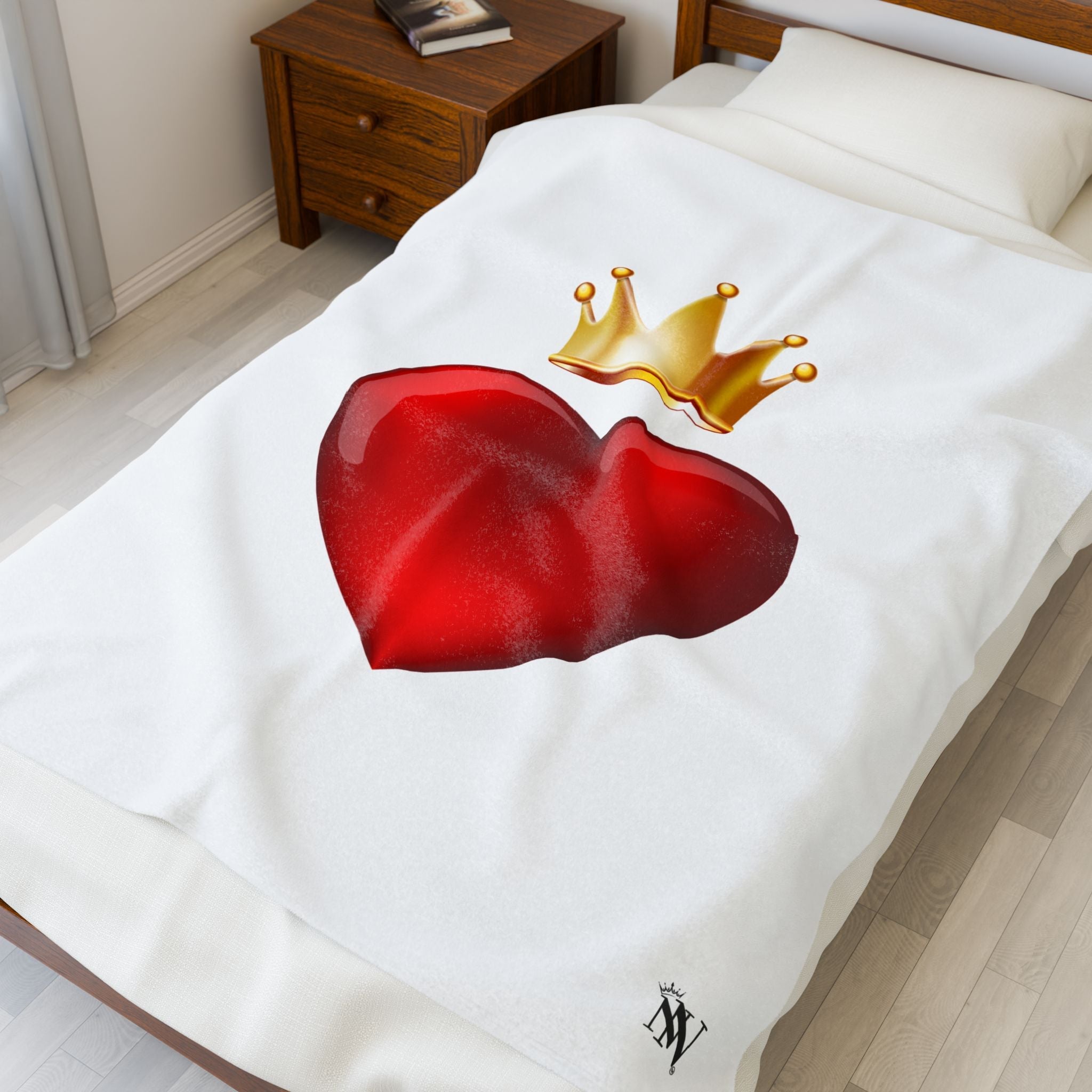 Heart King | Mix & Match Soft Fun-Flirty Lovers’ Blankets