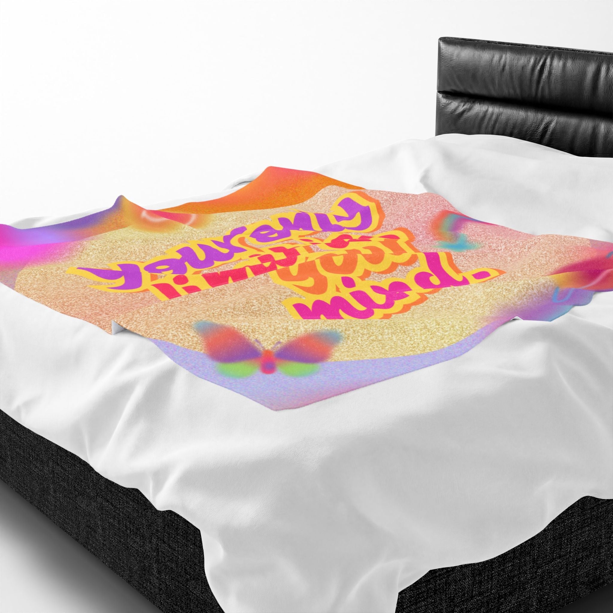 Your Only Limit is Your Mind. Romantic Lovers Gifts Blanket
