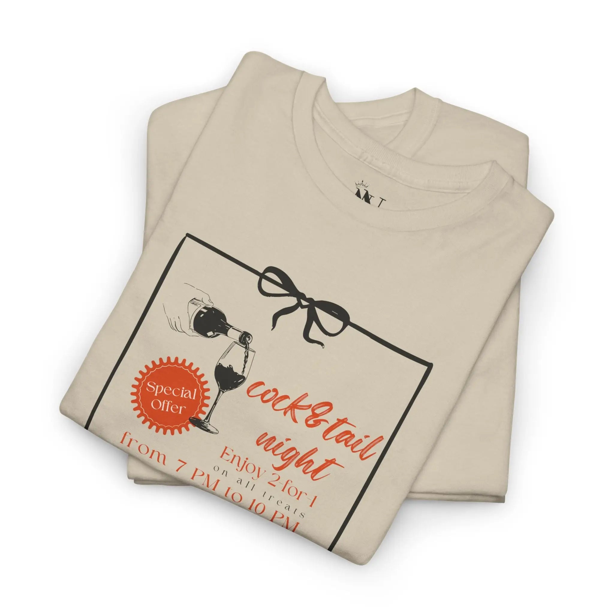 Cock & Tail Night | Mix & Match Cotton Unisex Fun-Flirty Loversโ T-Shirts