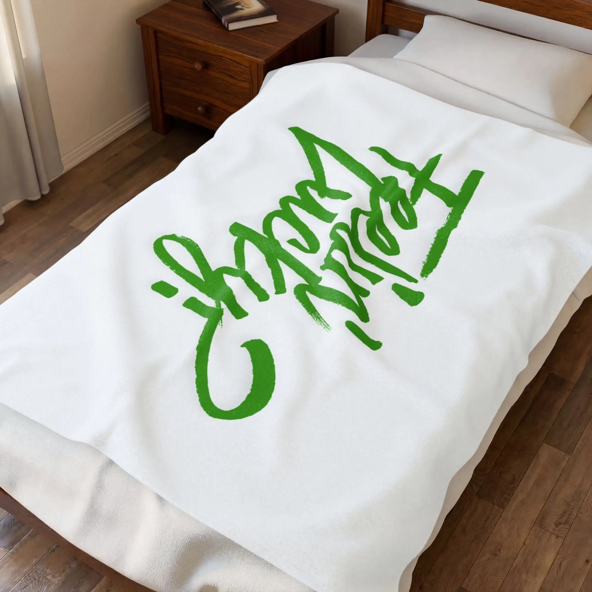 Feelin’ Lucky Irish Green | Mix & Match Soft Fun-Flirty Lovers’ Blankets