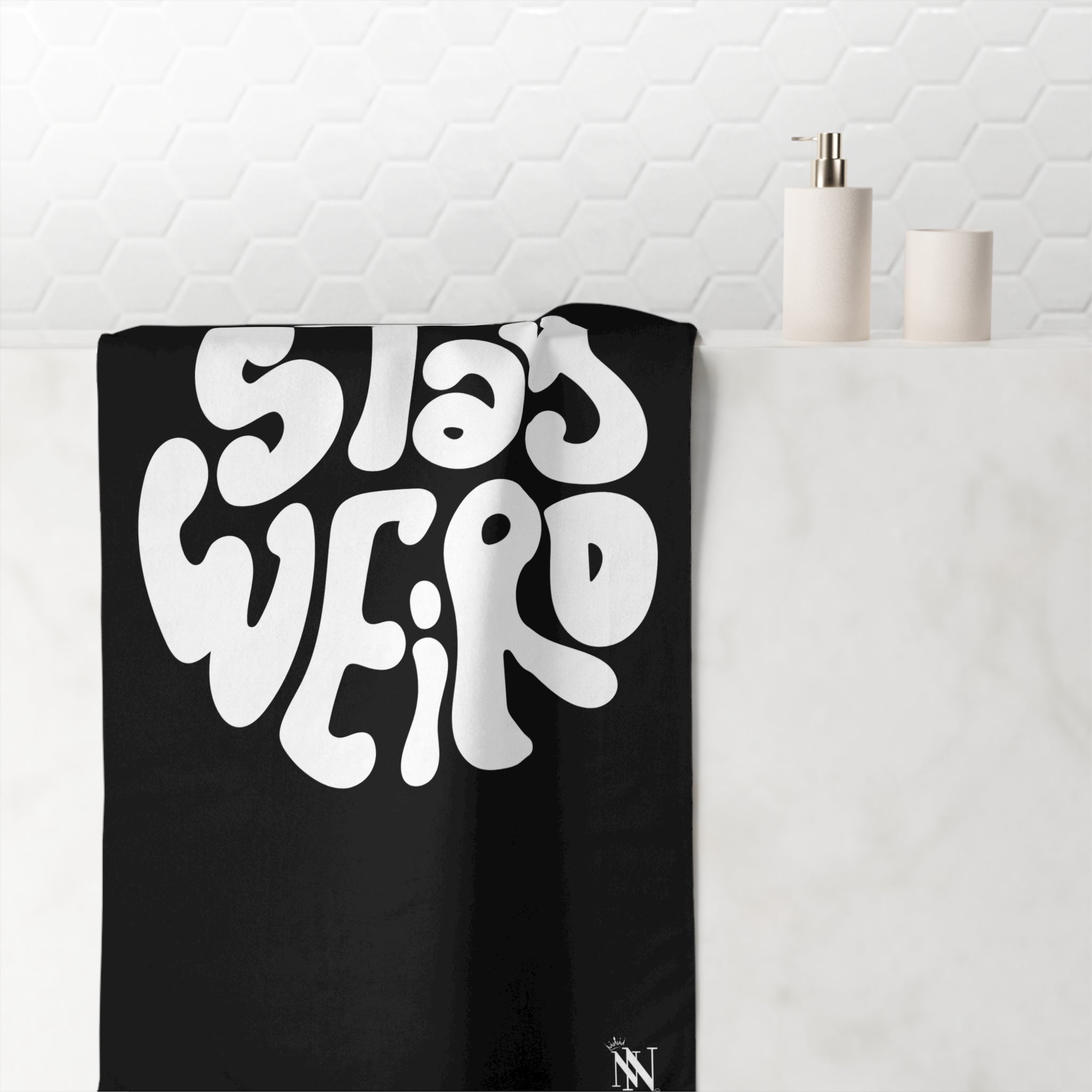 Stay Weird | Mix & Match XL Fun-Flirty Lovers’ Towels