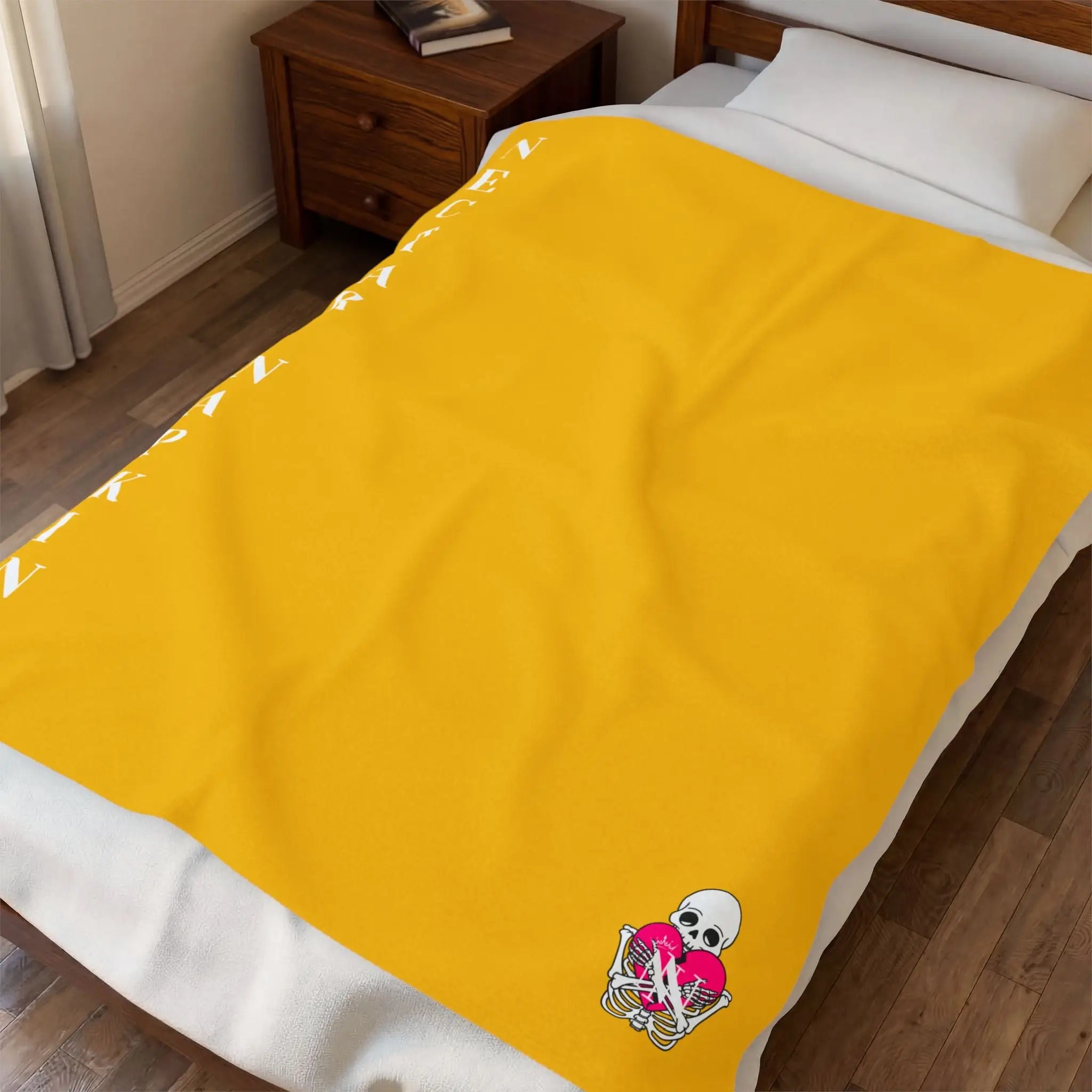 Nectar Napkins Brand Yellow Love Blanket