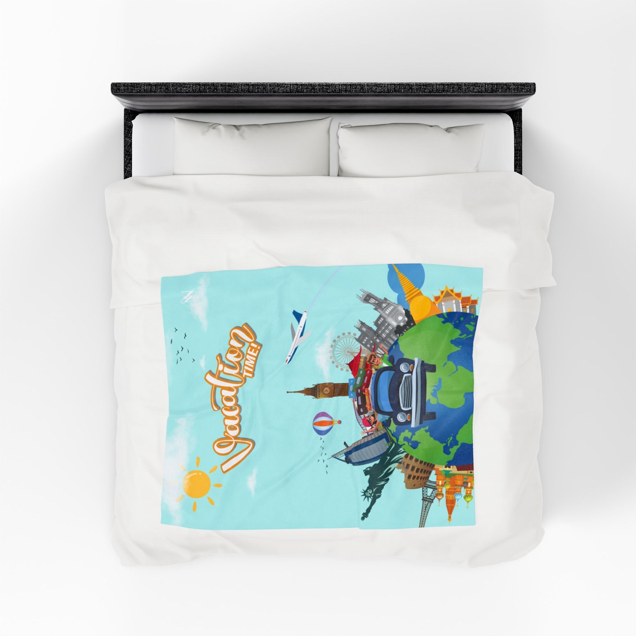 Vacation Time | Mix & Match Fun-Flirty Lovers’ Blankets