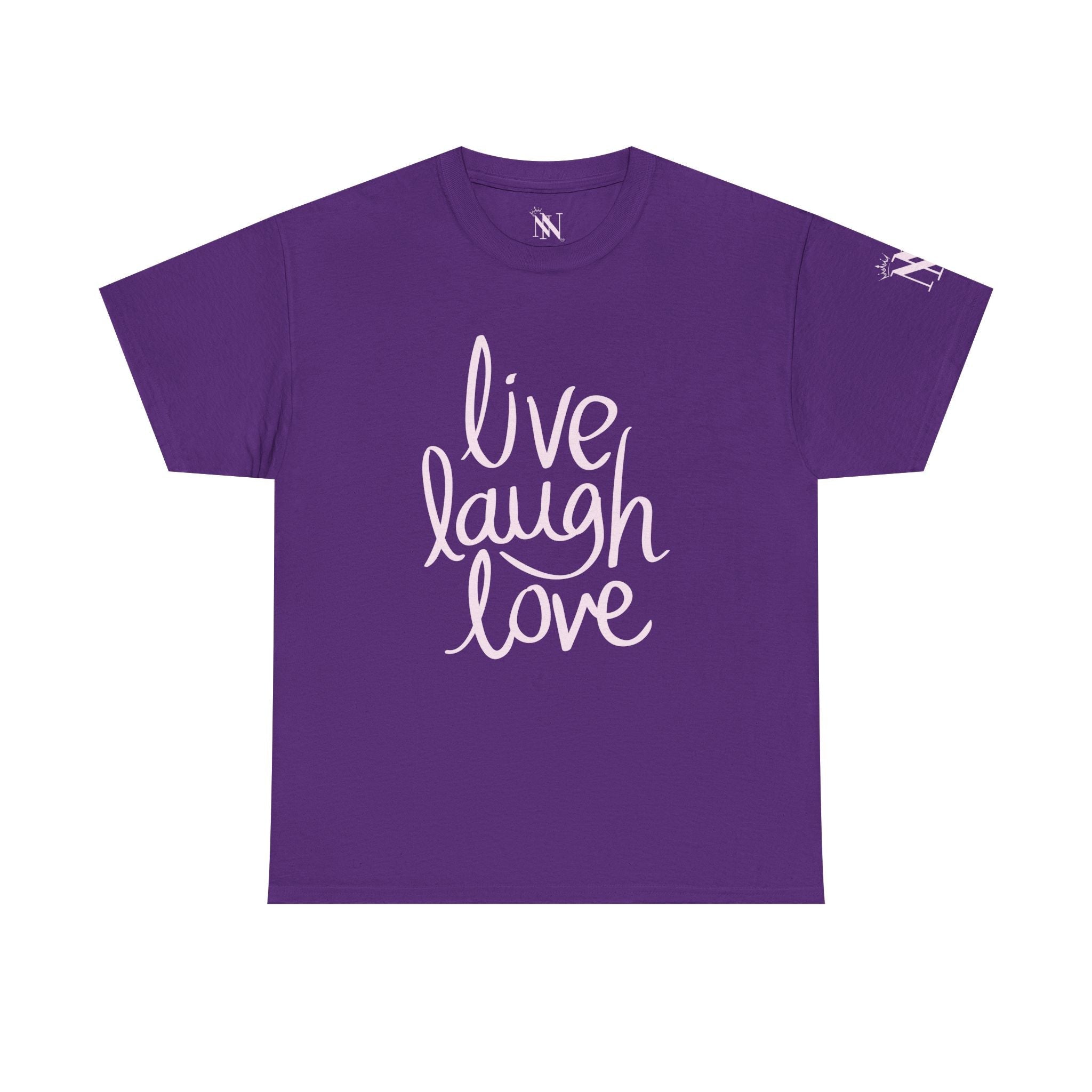 Live Laugh Love | Mix & Match 100% Cotton Unisex Fun-Flirty Lovers’ Tees