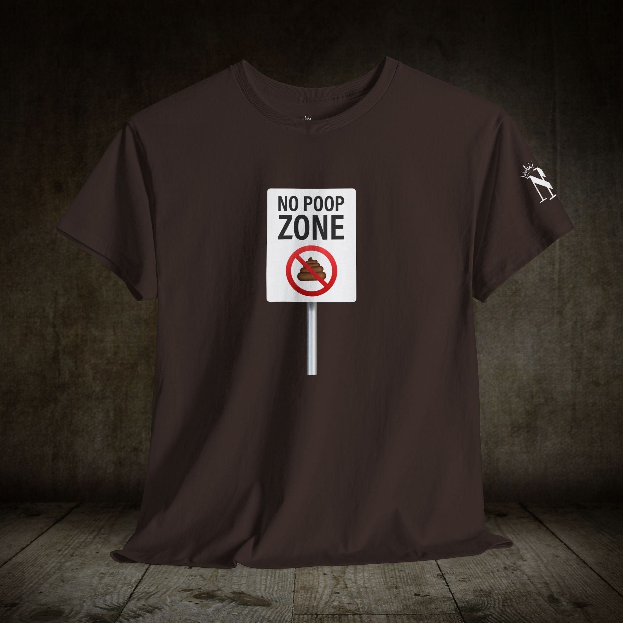 No Poop Zone | Mix & Match 100% Cotton Unisex Fun-Flirty Lovers’ Tees