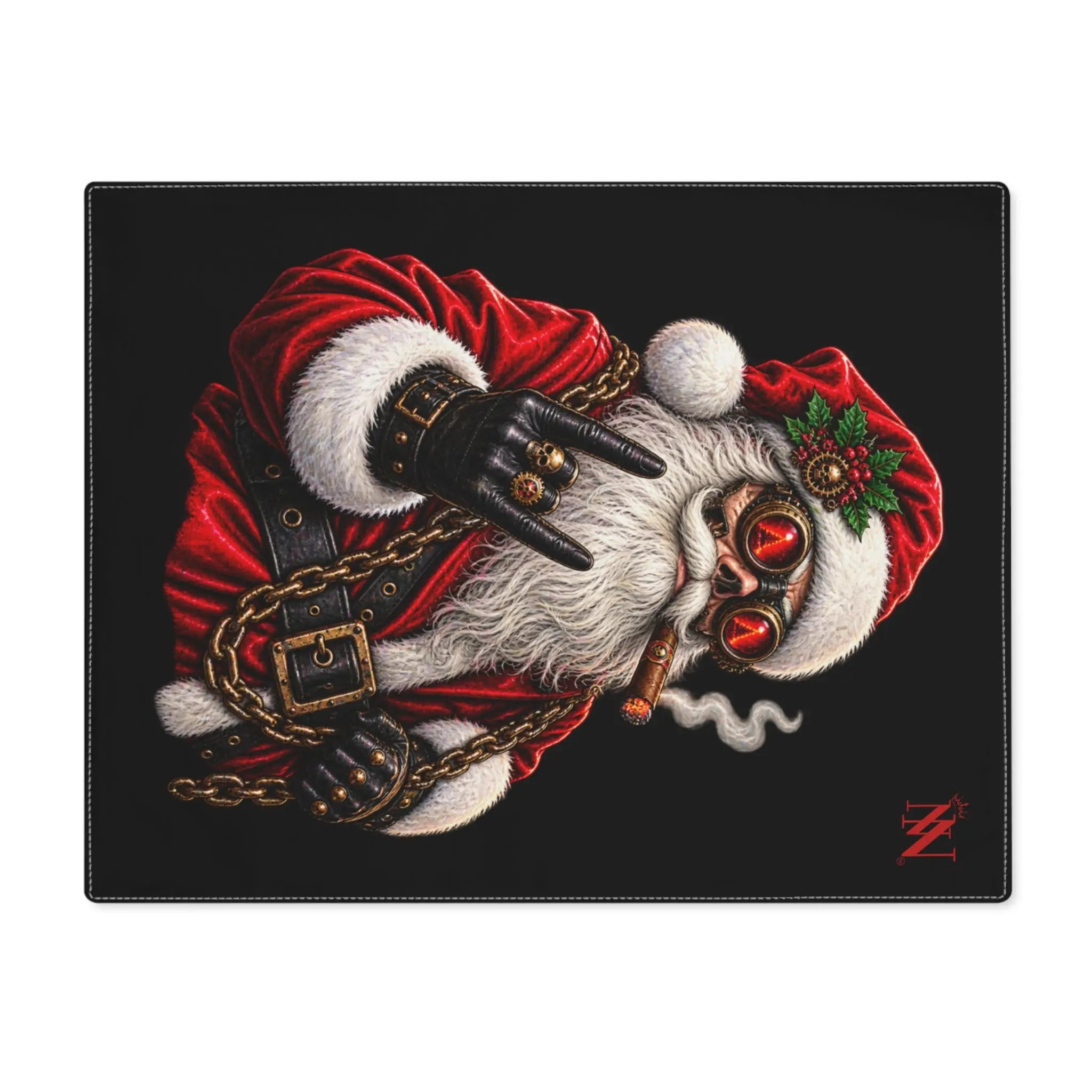 Santa in Chains Christmas | Nectar Napkins Fun-Flirty Lovers’ Toy Mats