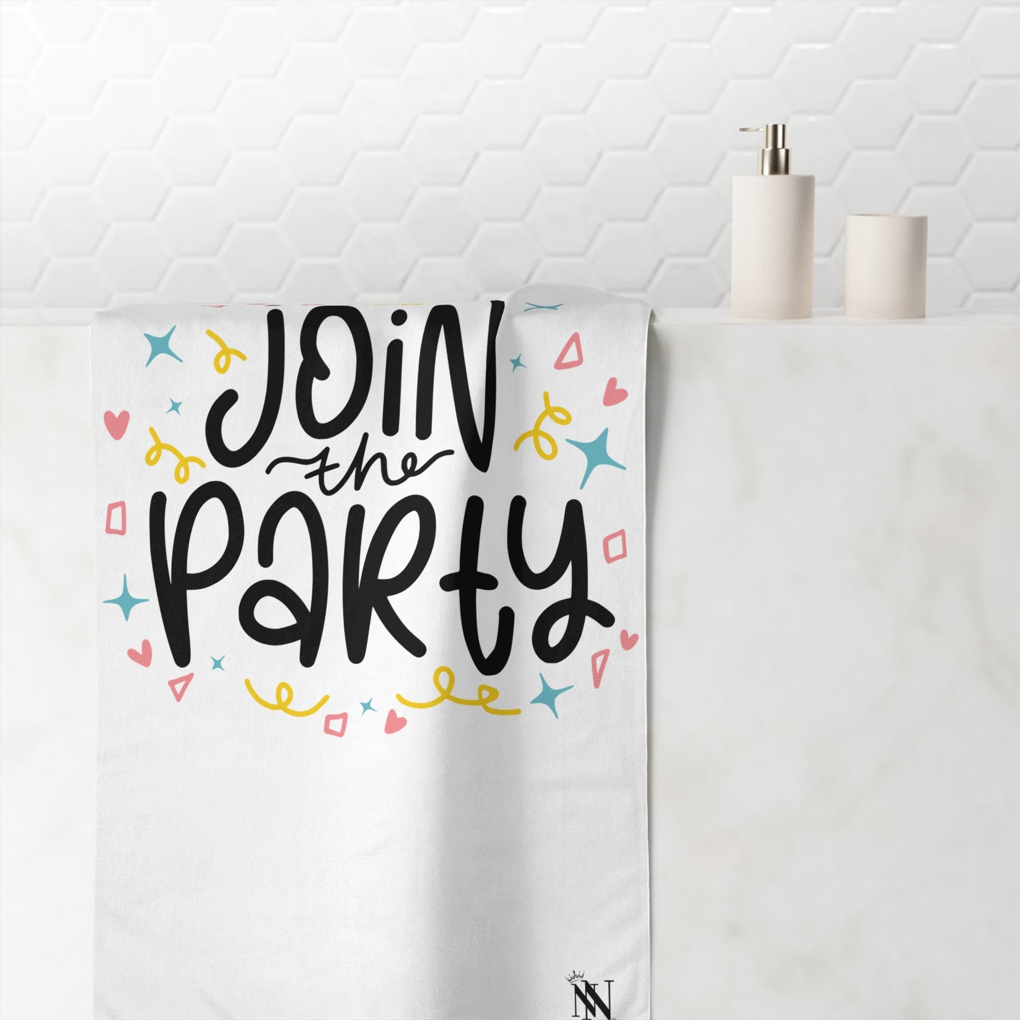 Join the Party | Mix & Match XL Fun-Flirty Lovers’ Towels