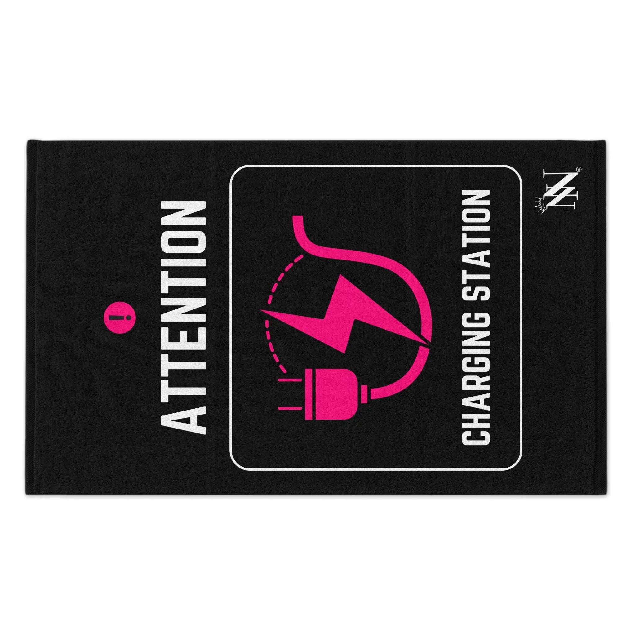 Attention Charging Station Sex Towel