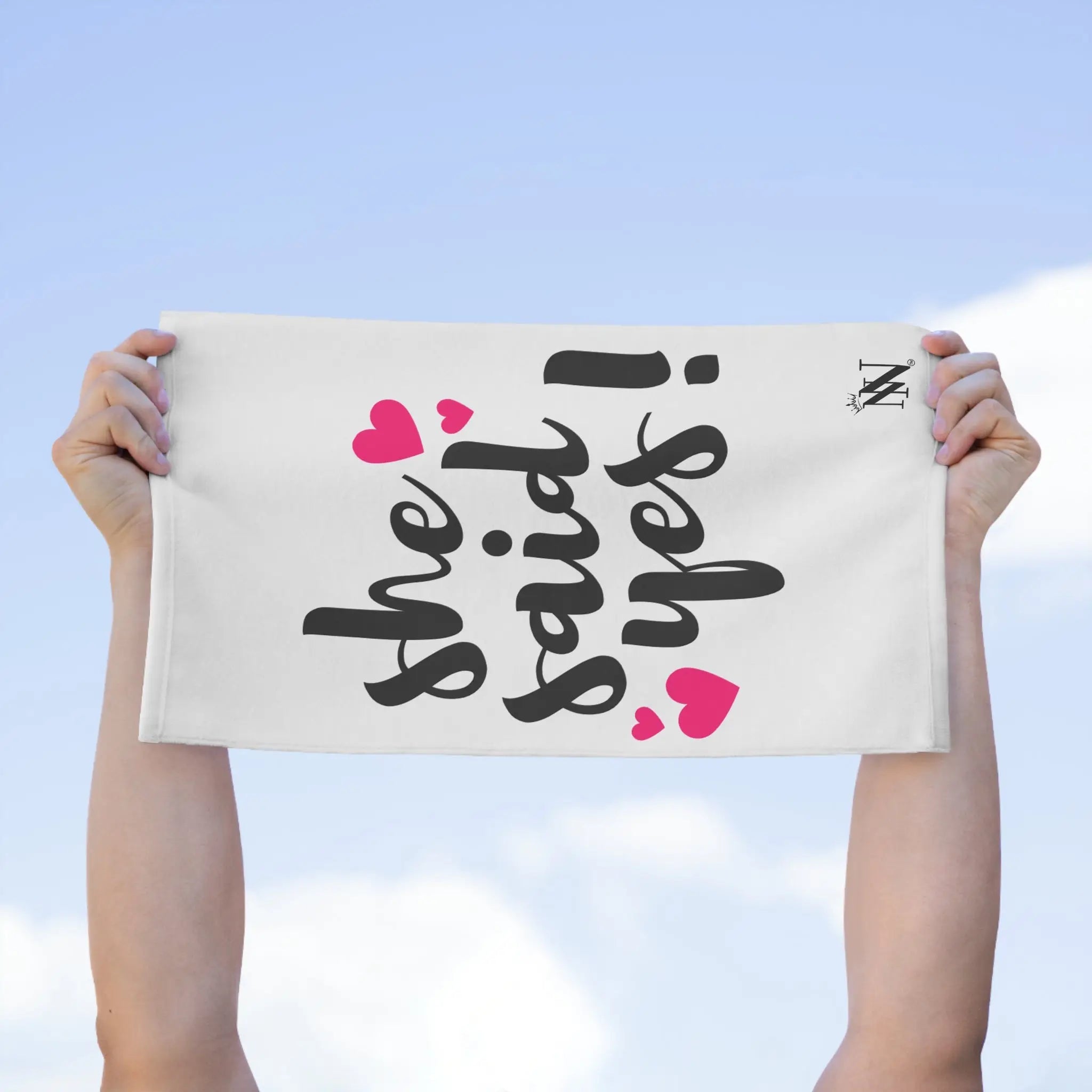 She Said Yes! | Mix & Match Soft Fun-Flirty Lovers’ Towels