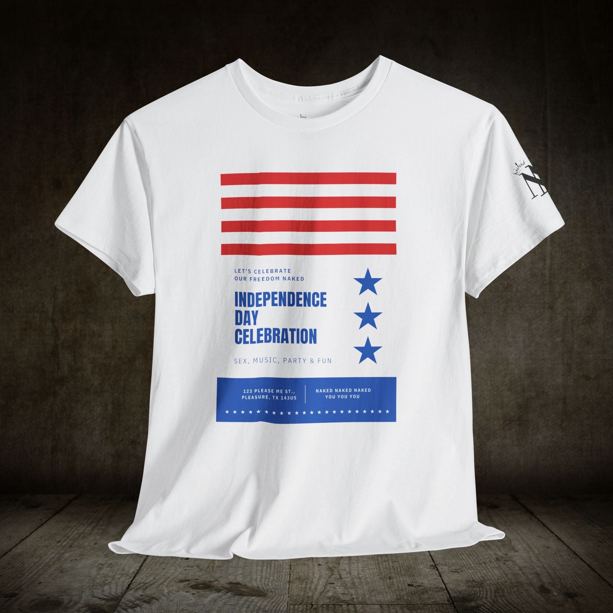 Independence Day Celebration | Mix & Match 100% Cotton Unisex Fun-Flirty Lovers’ Tees