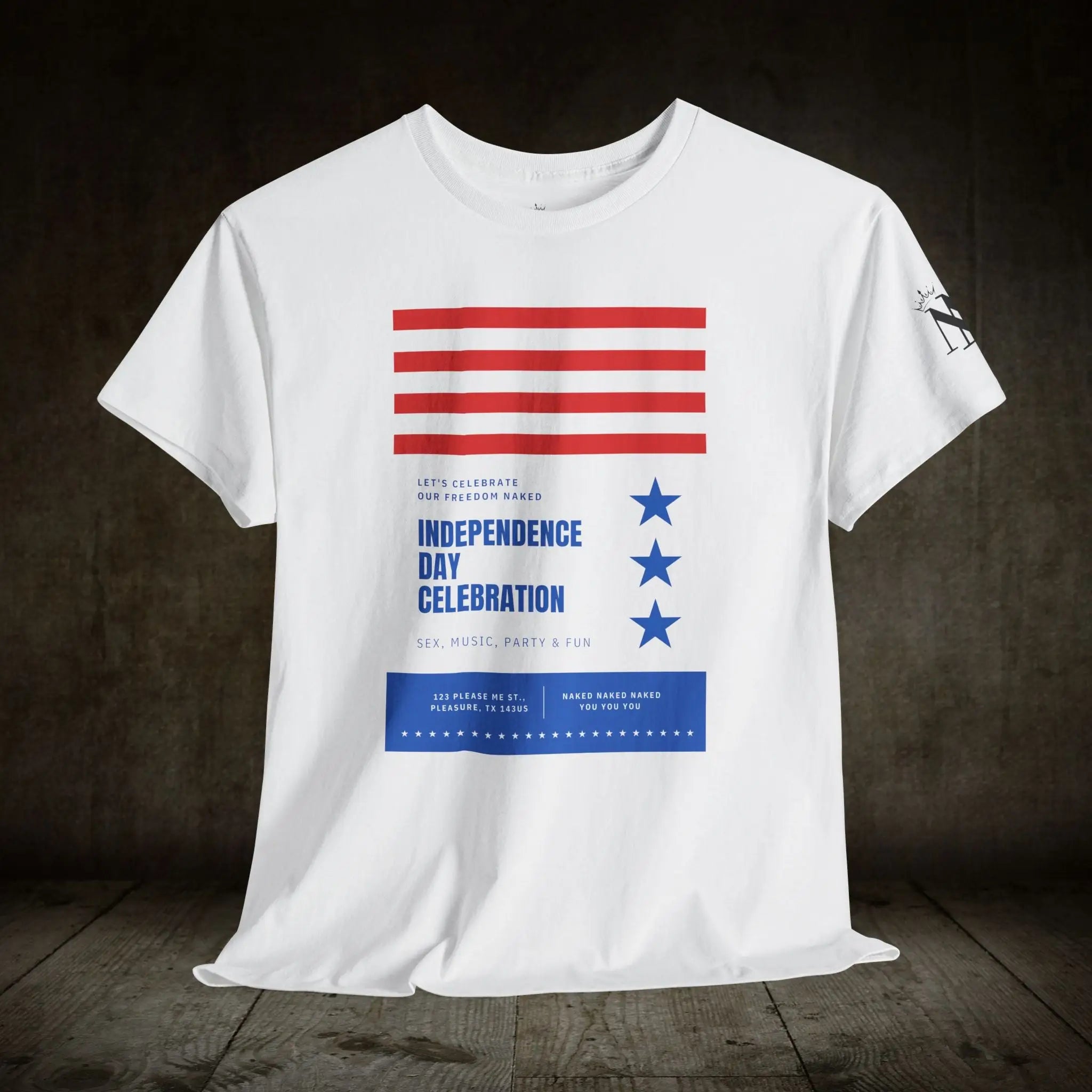 Independence Day Celebration | Mix & Match 100% Cotton Unisex Fun-Flirty Lovers’ Tees