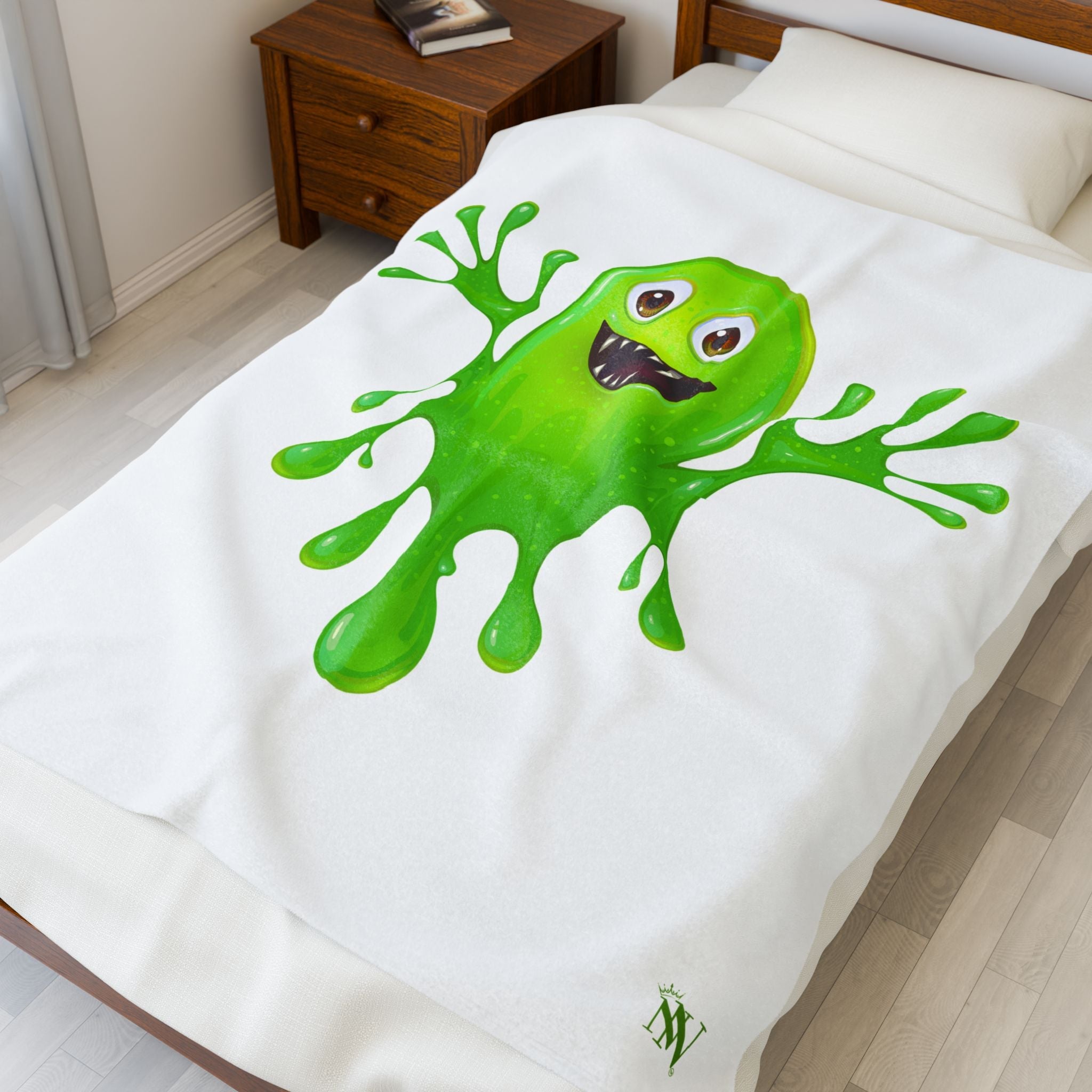 Slimy Monster | Mix & Match Soft Fun-Flirty Lovers’ Blankets