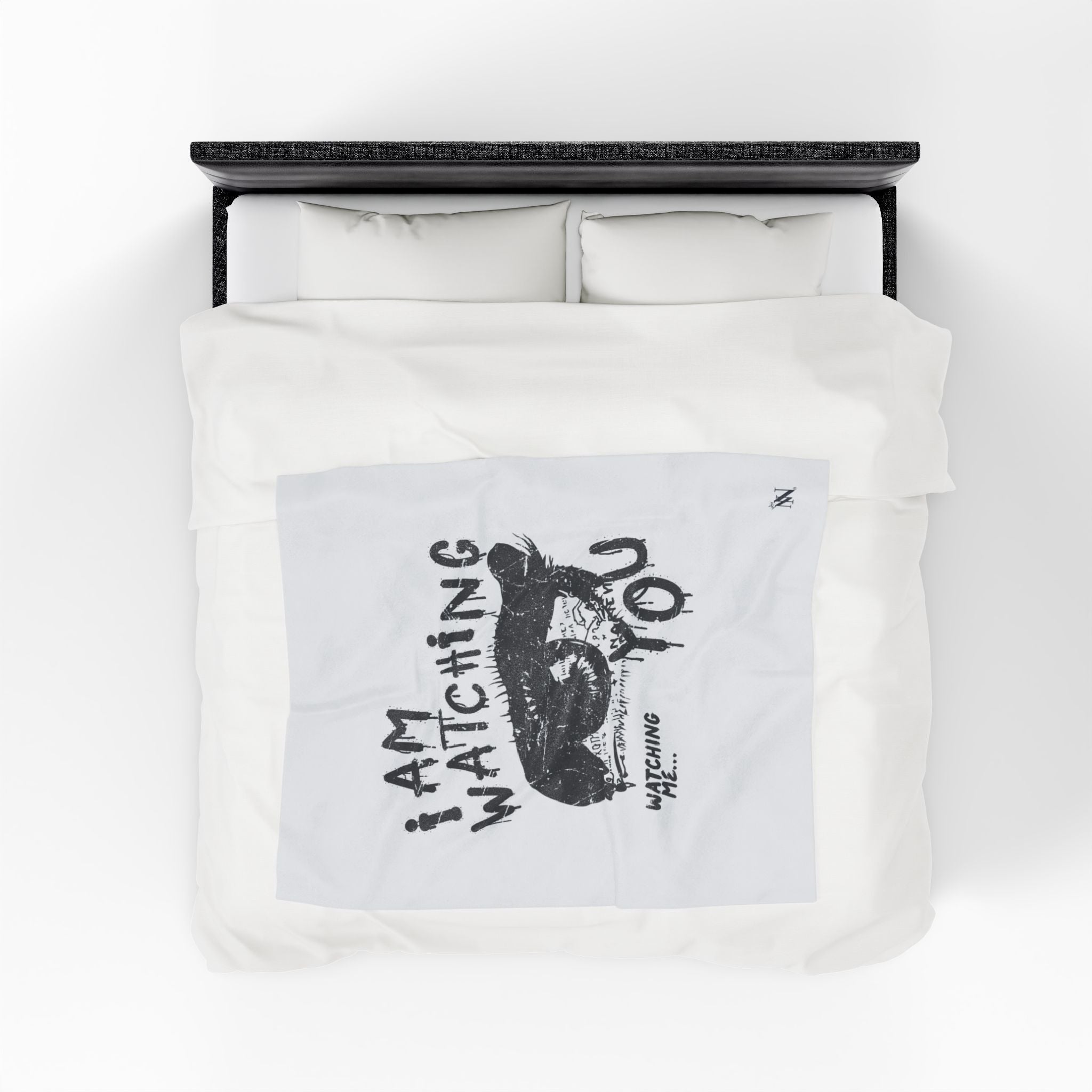 Watching You Watching Me | Mix & Match Velveteen Fun-Flirty Lovers’ Blankets