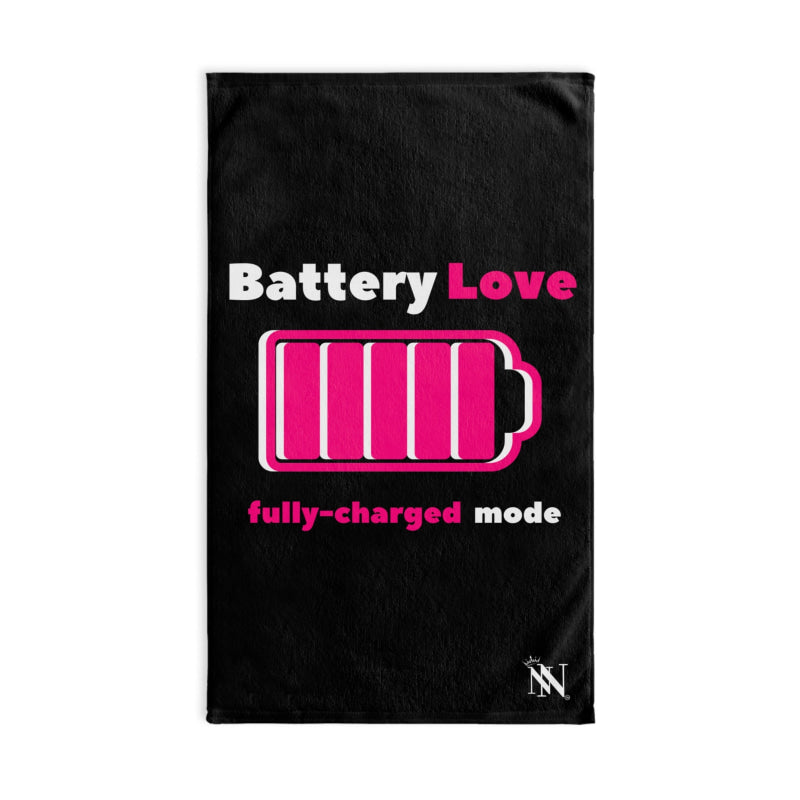 Battery Love | Mix & Match Classic Fun-Flirty Lovers’ Towels