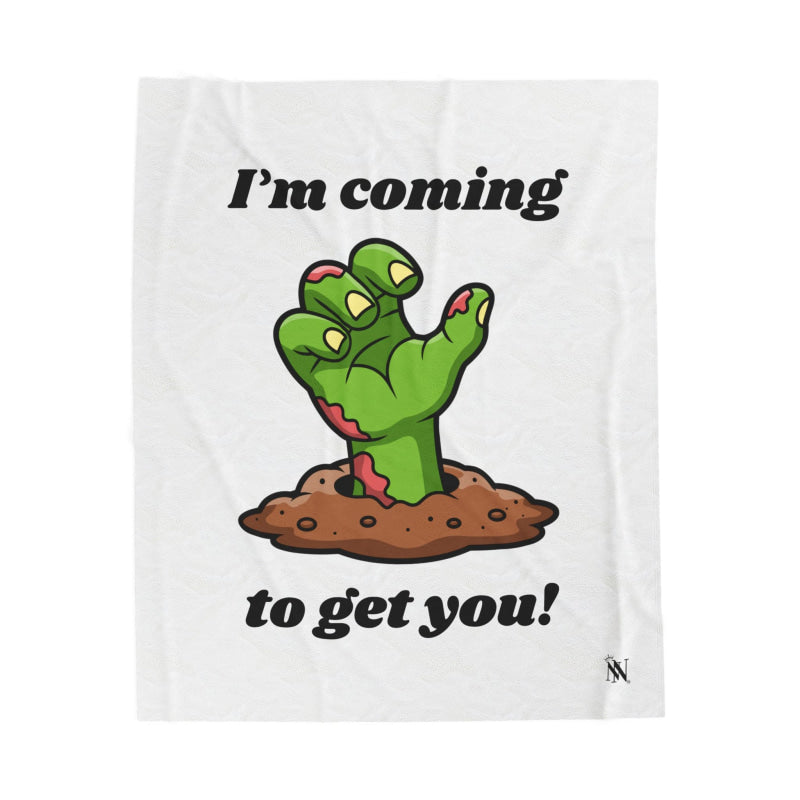 I’m Coming to Get You Monster | Mix & Match Soft Fun-Flirty Lovers’ Blankets