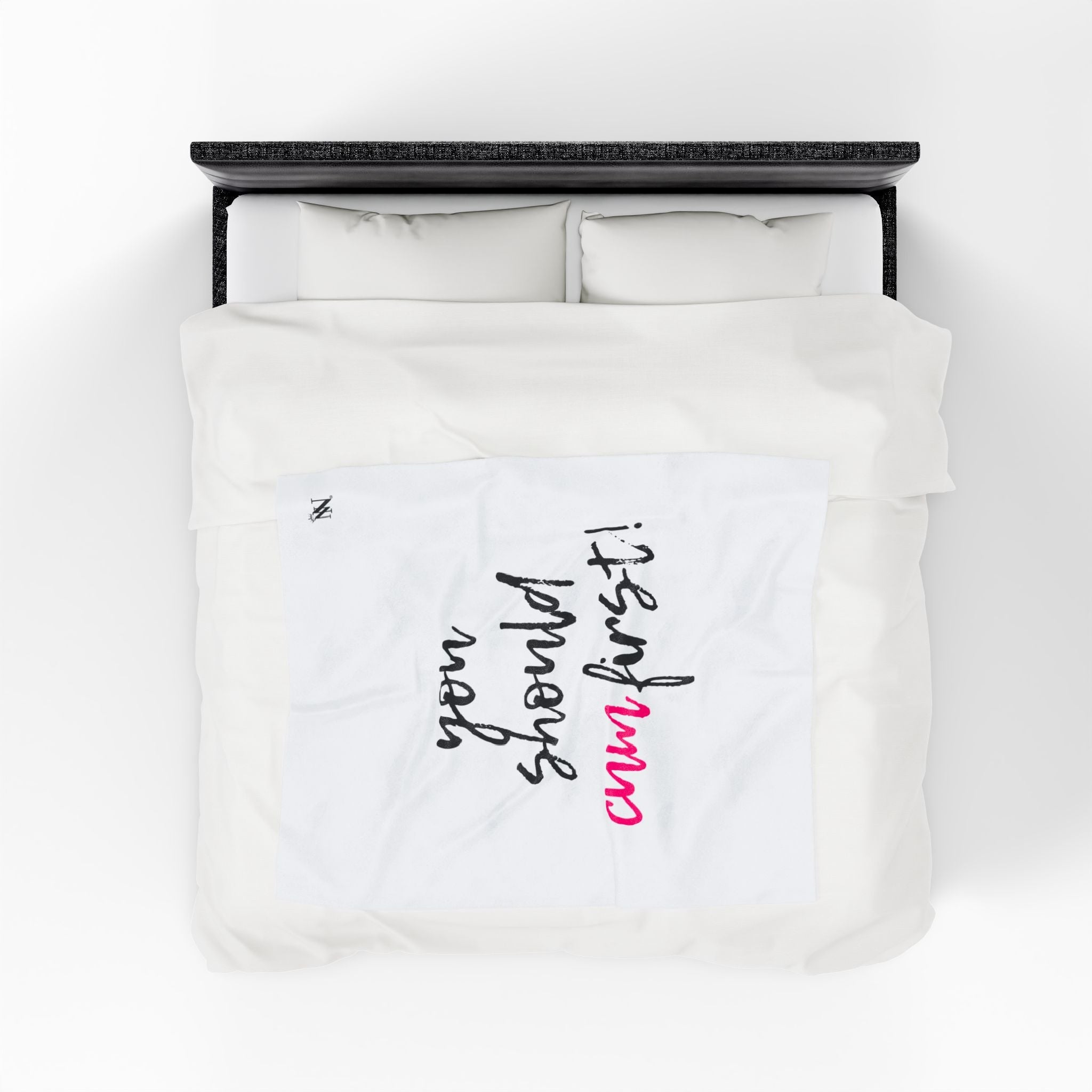 You Should Cum First! | Mix & Match Fun-Flirty Lovers’ Blankets
