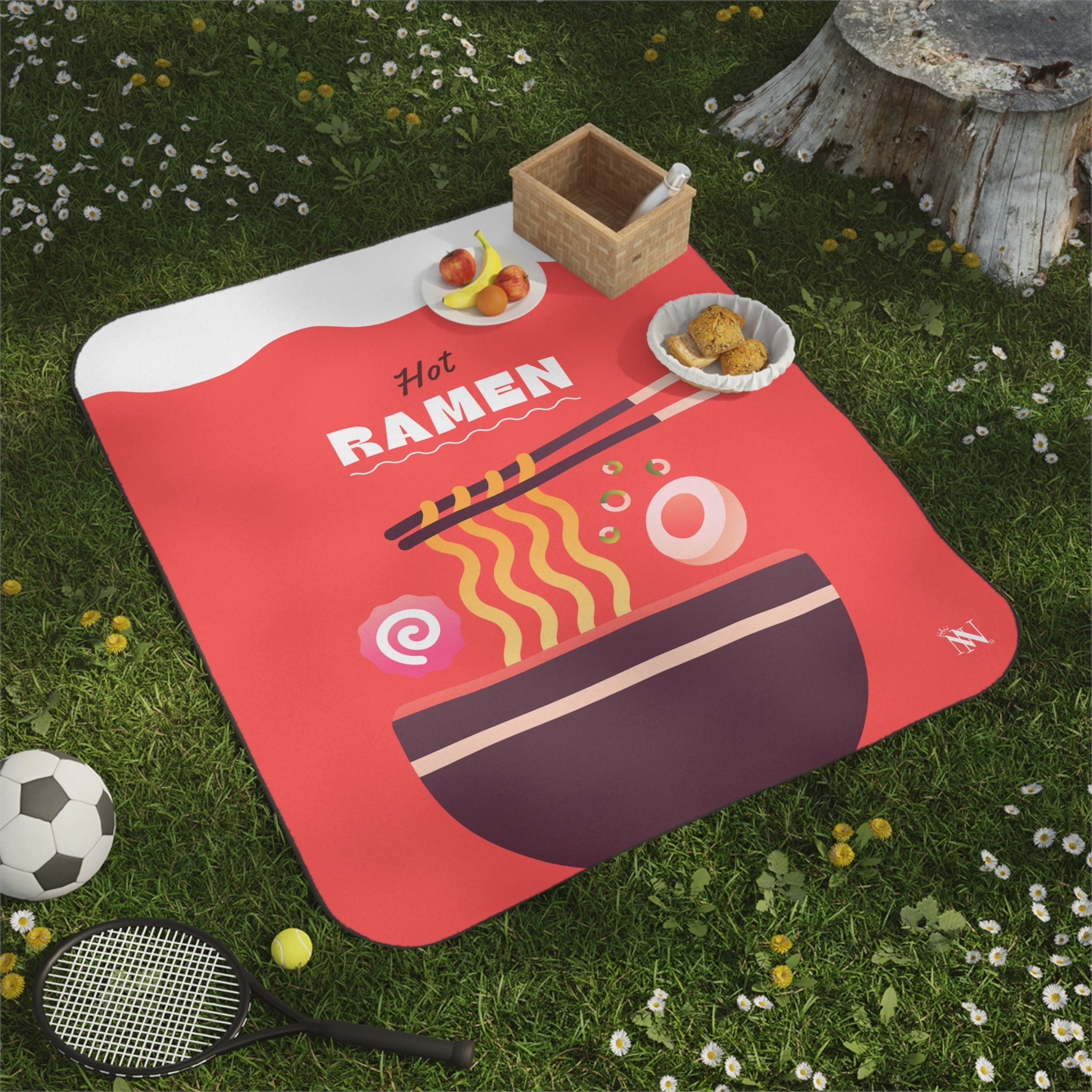 Hot Ramen | Mix Match Fun-Flirty Lovers’ Water-Resistant Blankets