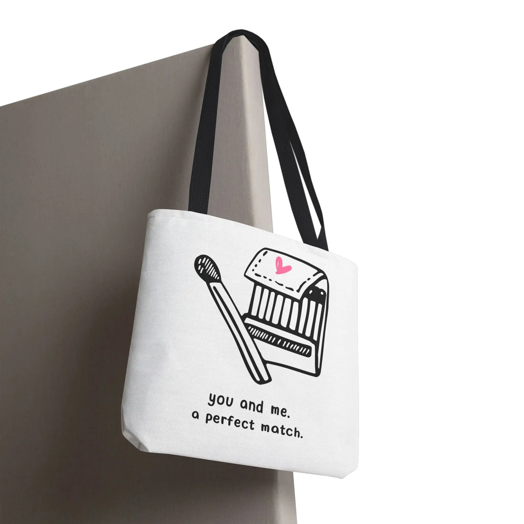 You and Me A Perfect Match | Mix & Match Fun-Flirty Lovers’ Totes
