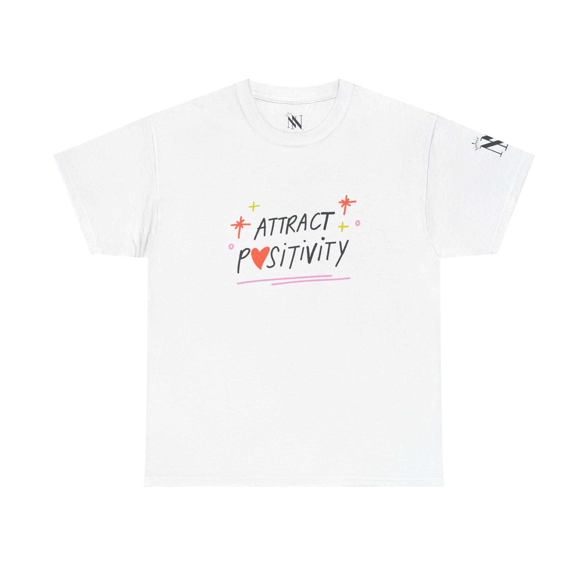 Attract Positivity | Mix & Match Cotton Unisex Fun-Flirty Lovers’ T-Shirts