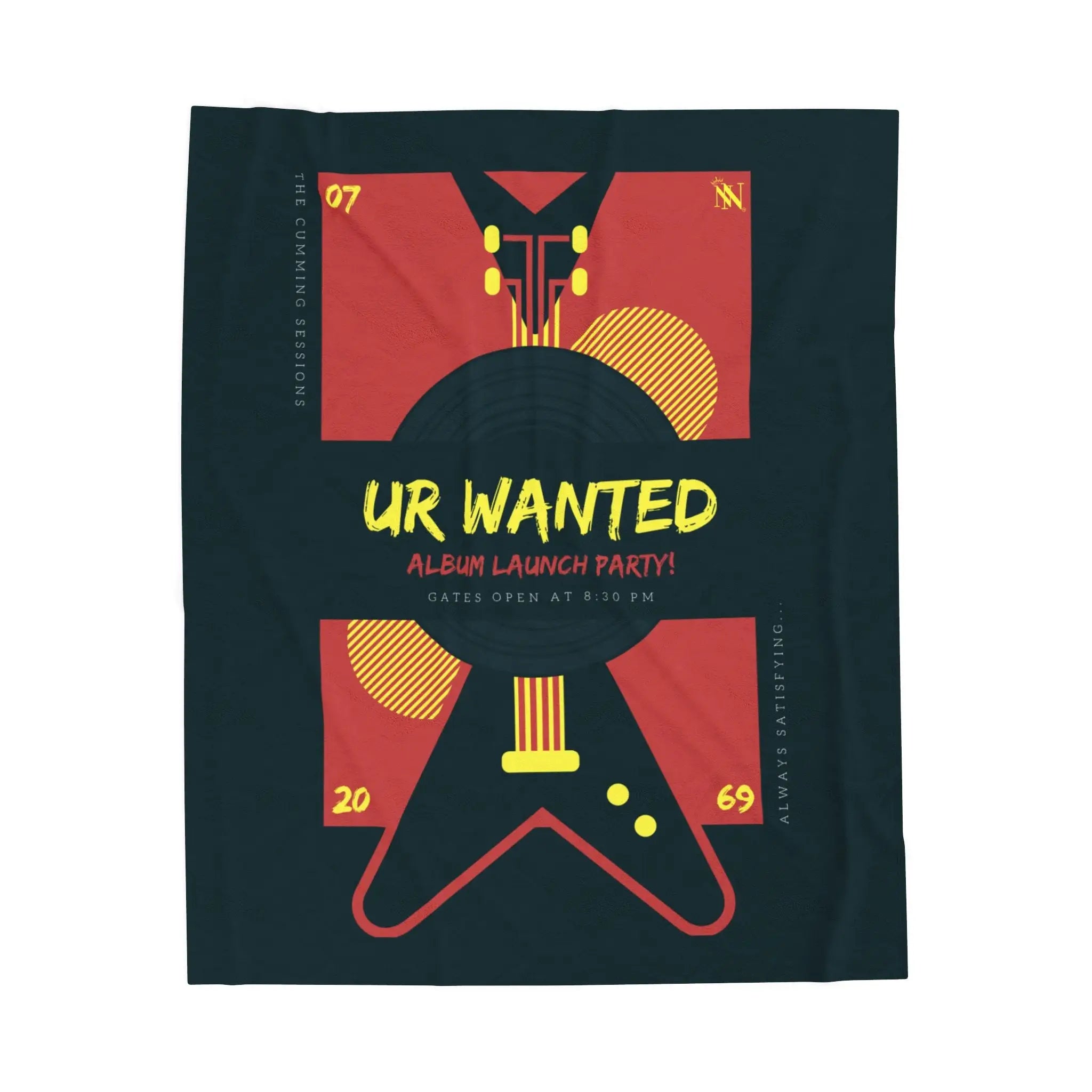 Ur Wanted Album Launch Party Blanket