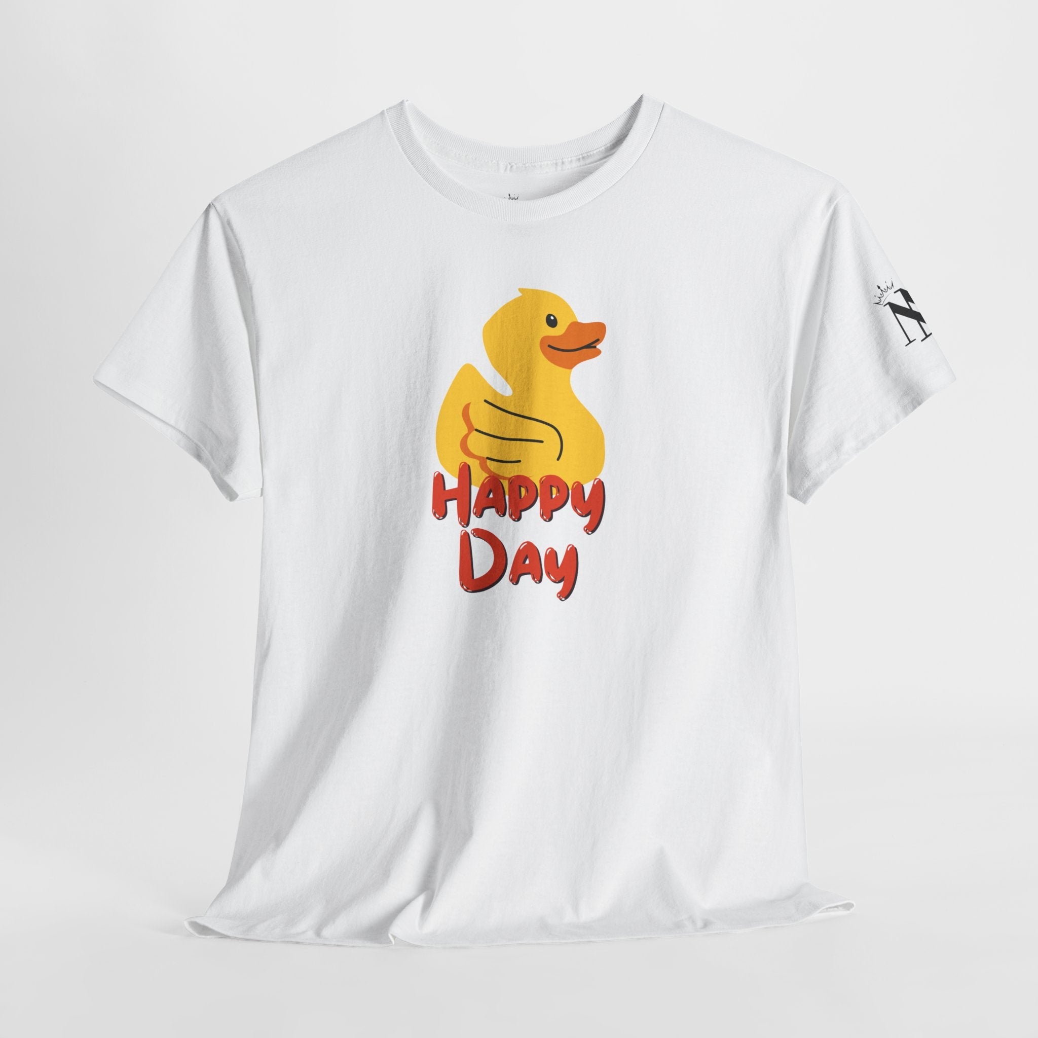 Happy Day Rubber Duck | Mix & Match Cotton Unisex Fun-Flirty Lovers’ T-Shirts