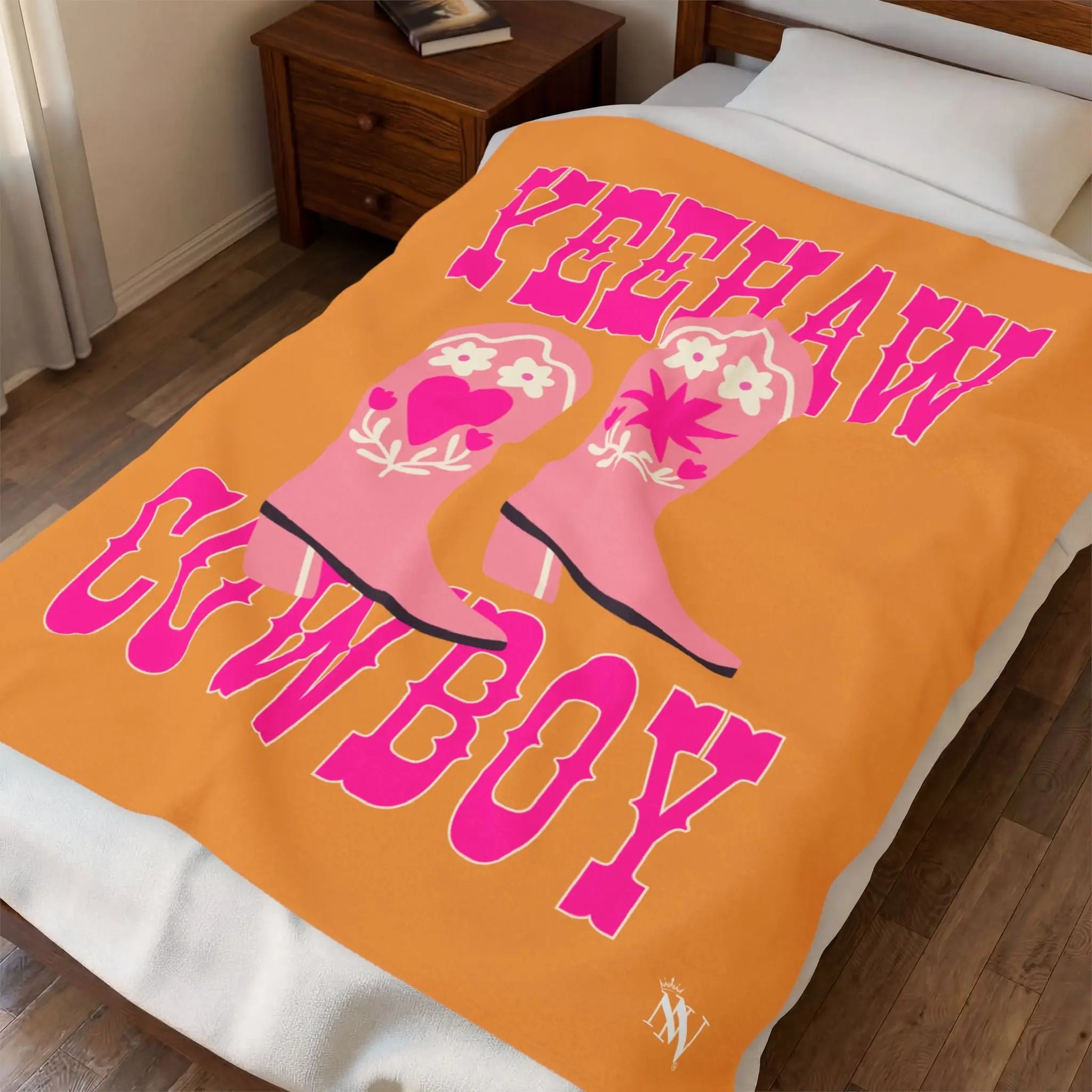 Yeehaw Cowboy Blanket