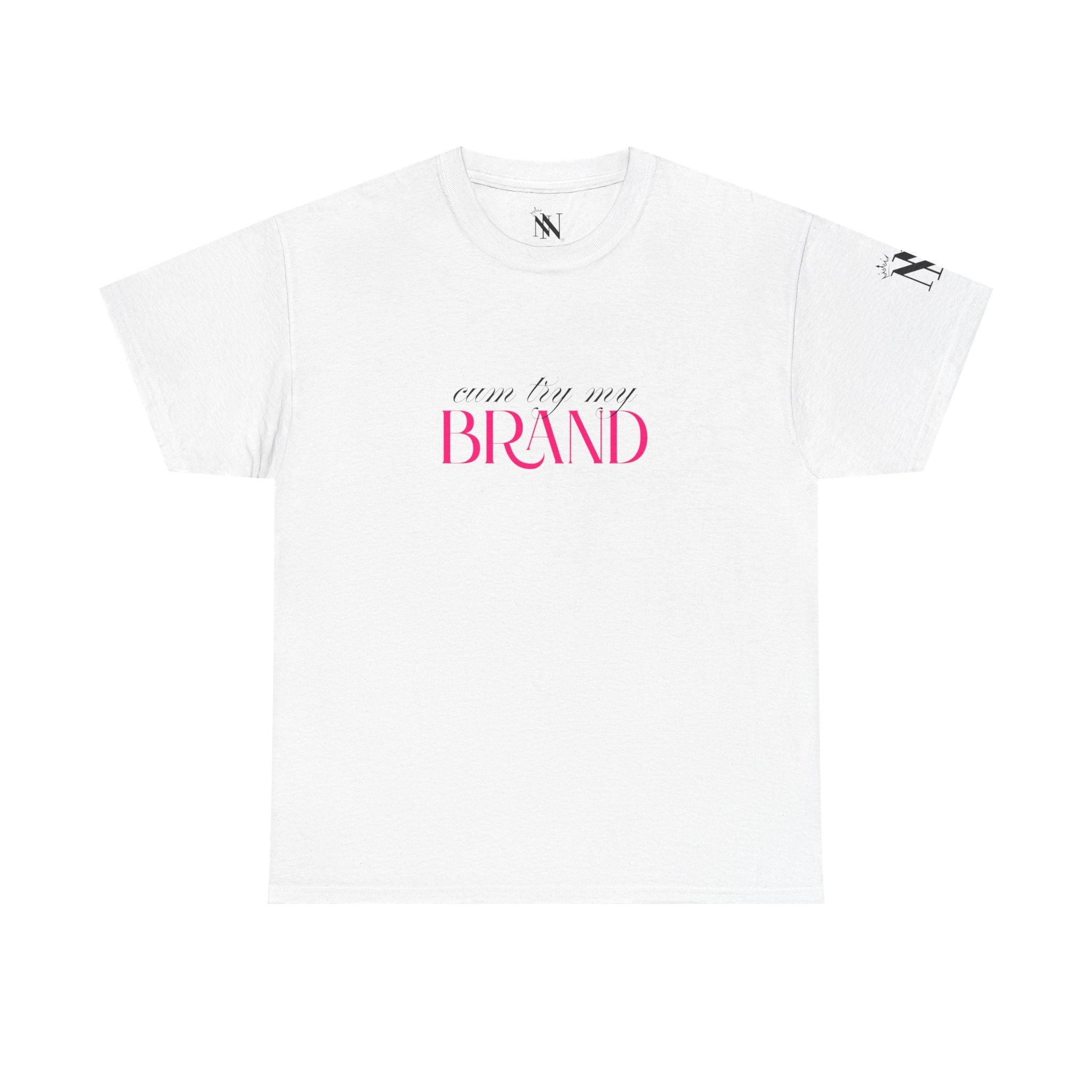 Cum Try My Brand | Mix & Match Cotton Unisex Fun-Flirty Lovers’ Tees