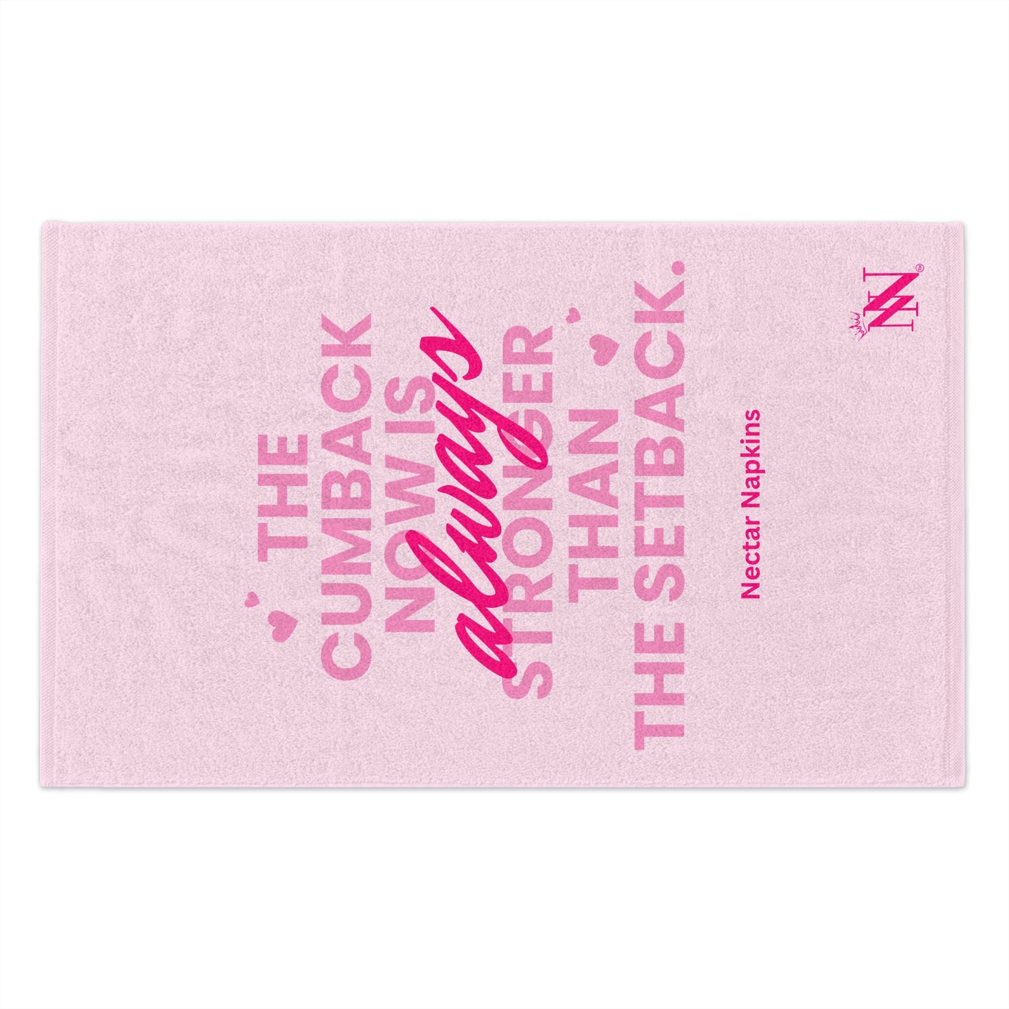 The Cumback Now is Always Stronger Sex Towel