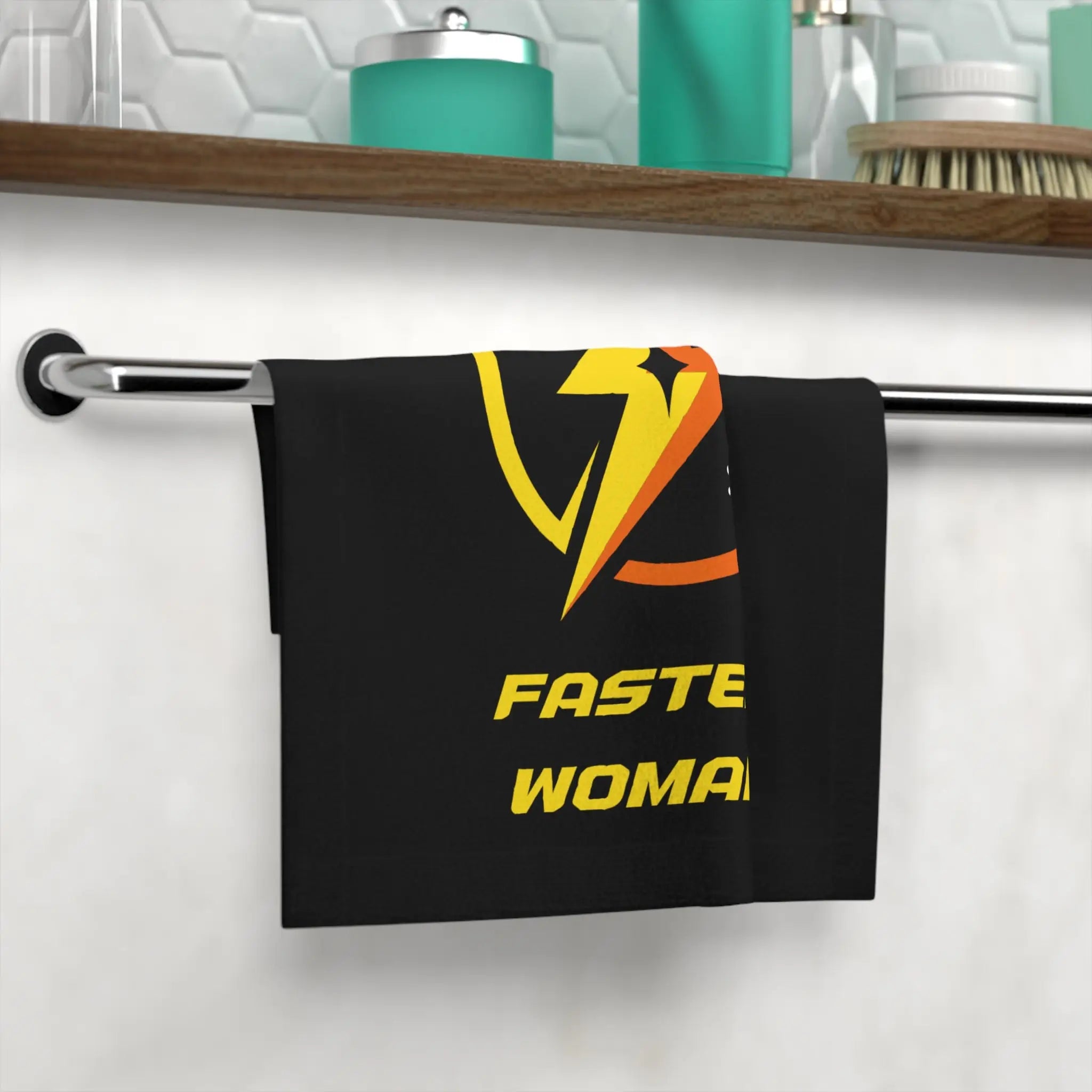 Fastest Woman Lightning Bolt Mouth Rag