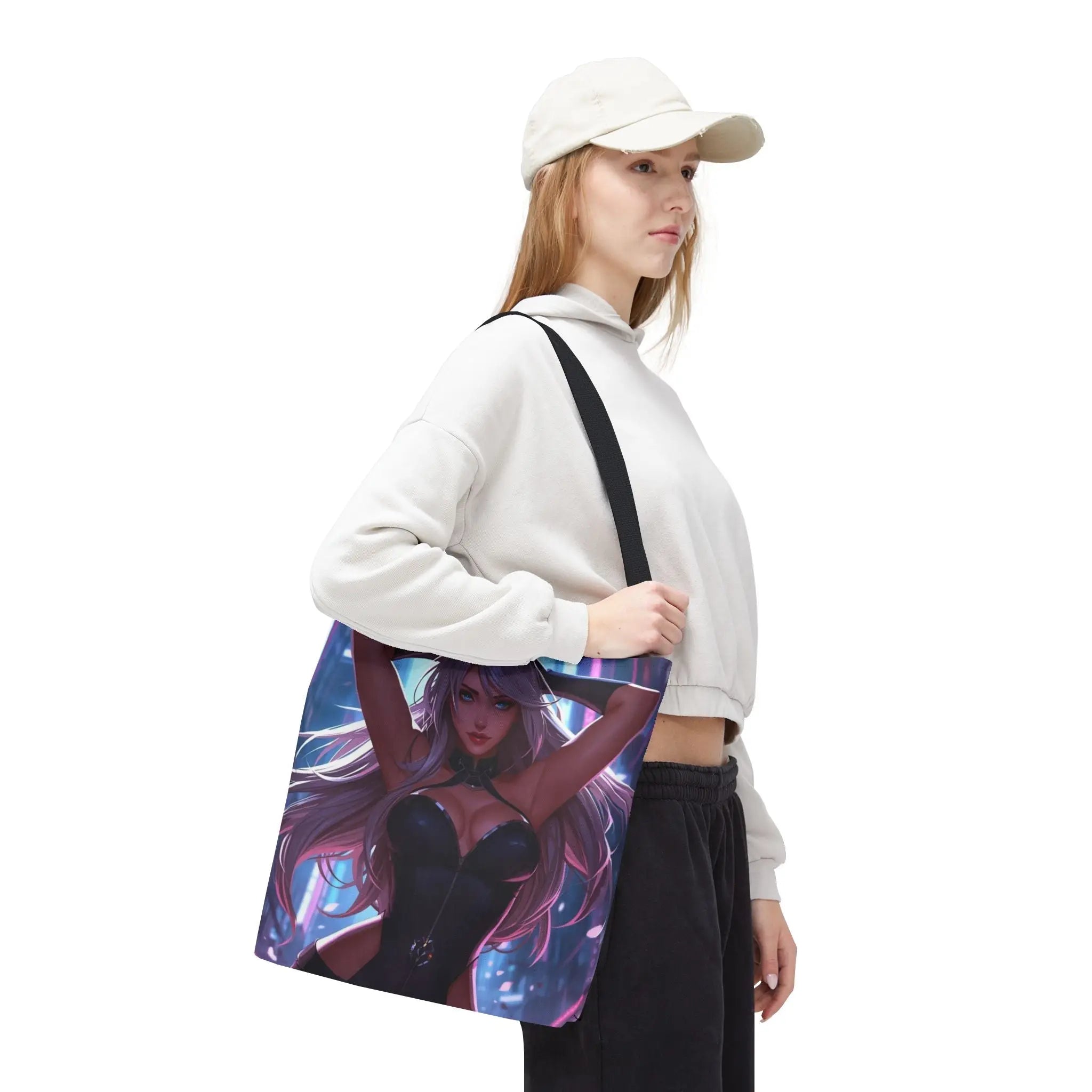 Sexy Anime Maiden Fantasy Women Everyday Weekend Getaway Tote Bag